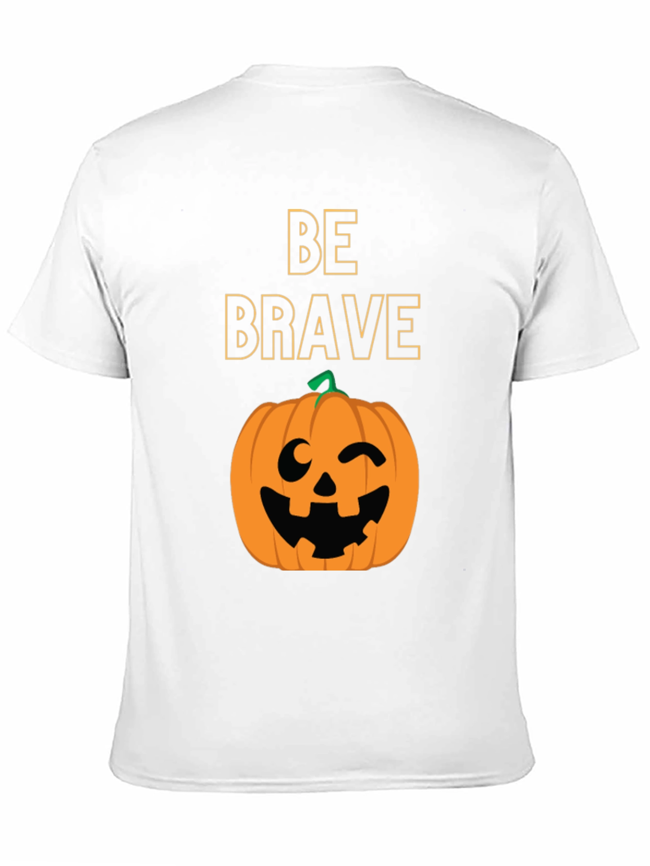 Be Brave Halloween Pumpkin T-Shirt