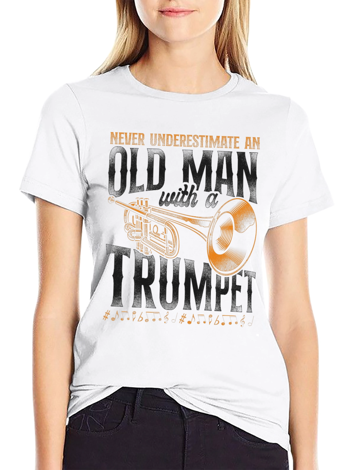 Trumpet Player Graphic Tee