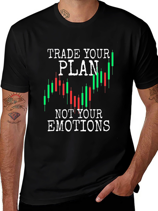 Trade Your Plan T-Shirt | Stock Market Tee