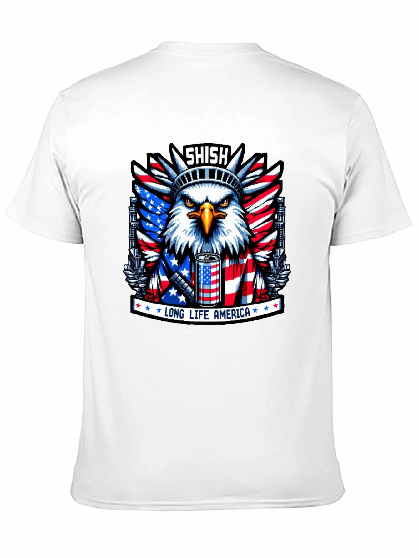 Shish Long Life America Eagle T-Shirt