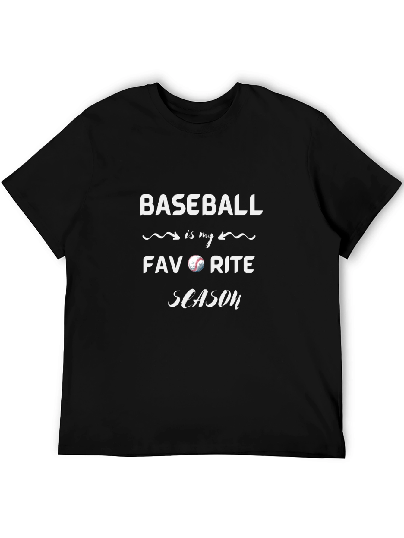 Baseball Is My Favorite Season T-Shirt