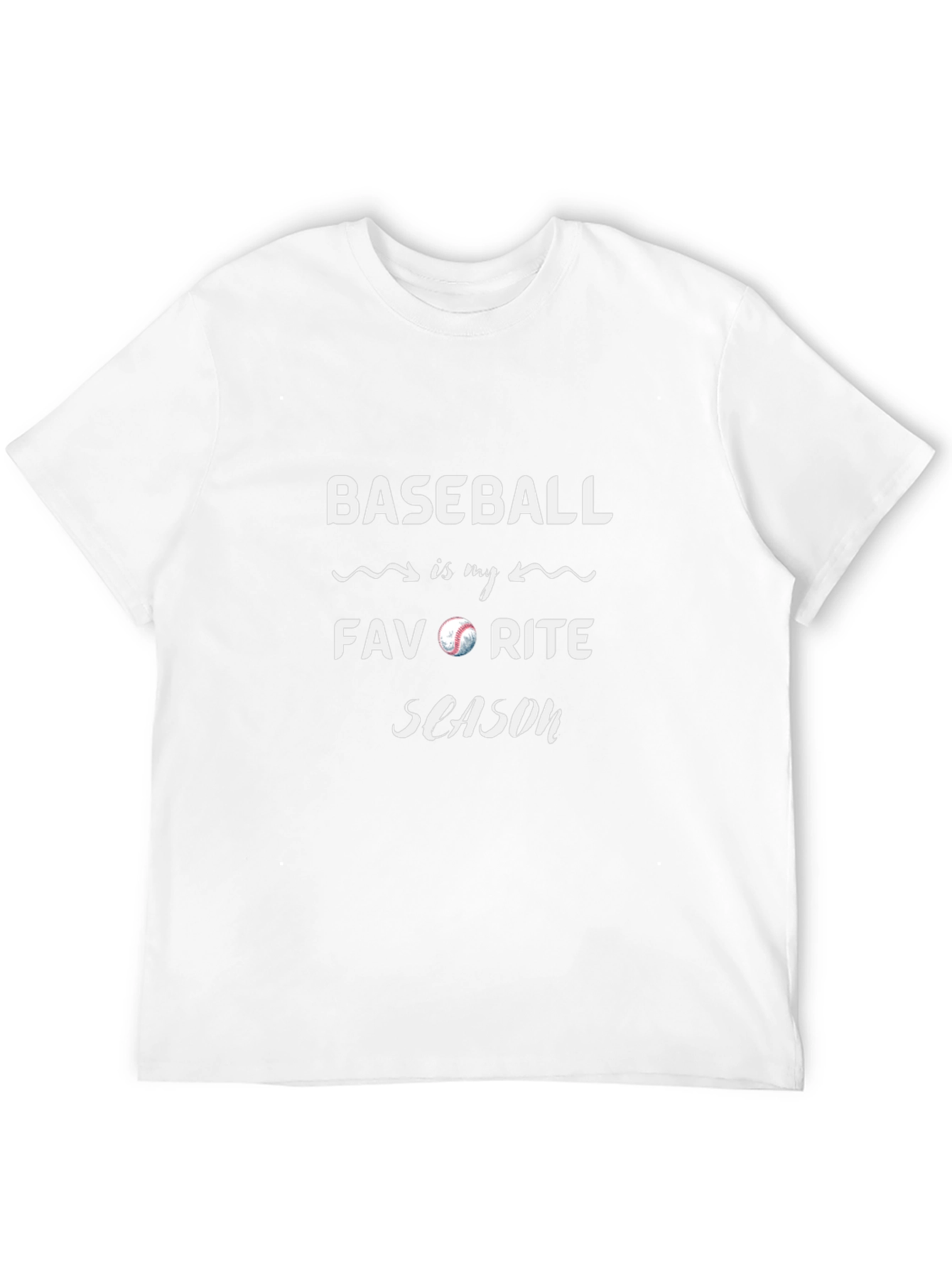 Baseball Is My Favorite Season T-Shirt