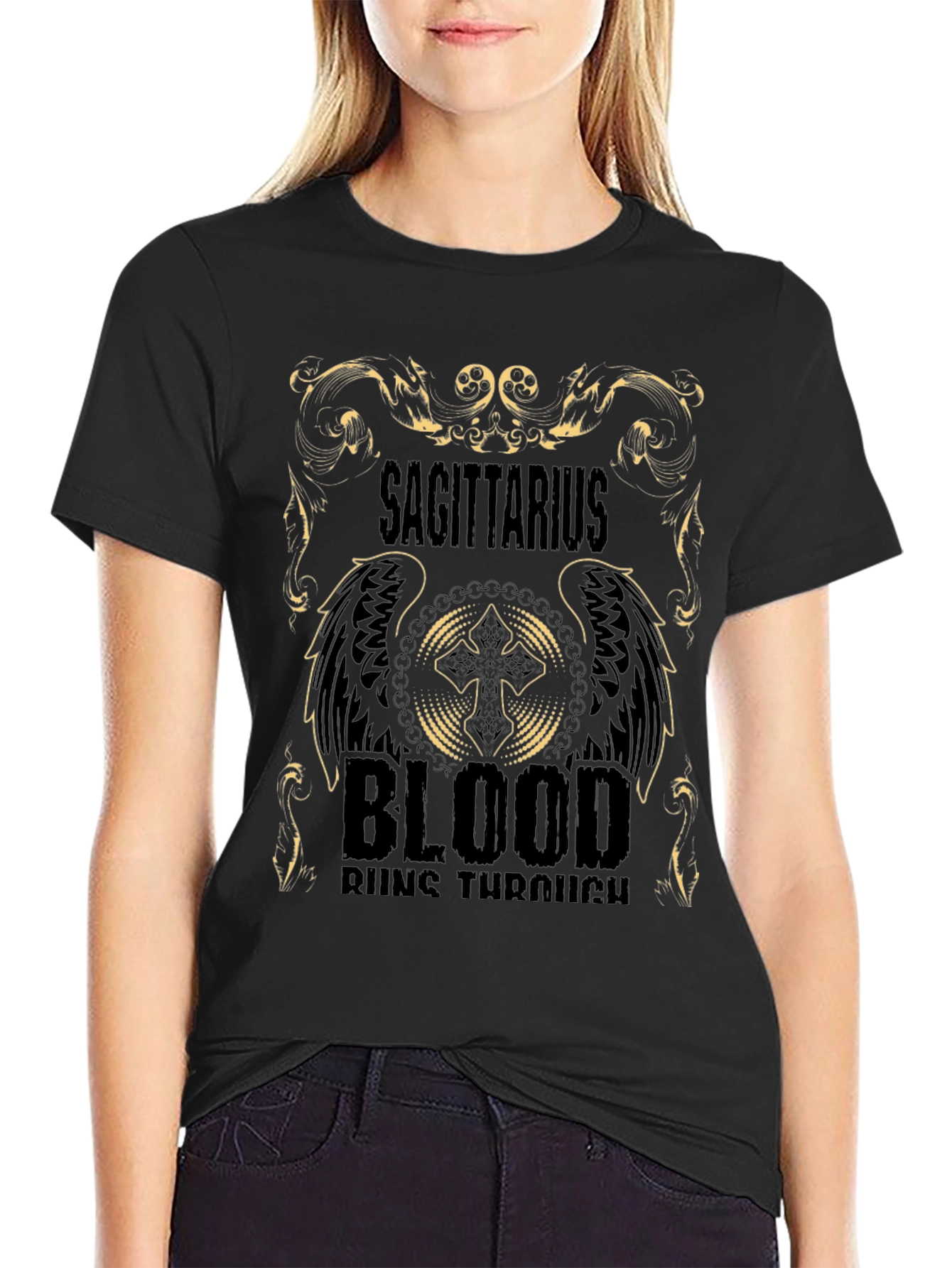 Sagittarius Blood T-Shirt - Zodiac Sign Tee