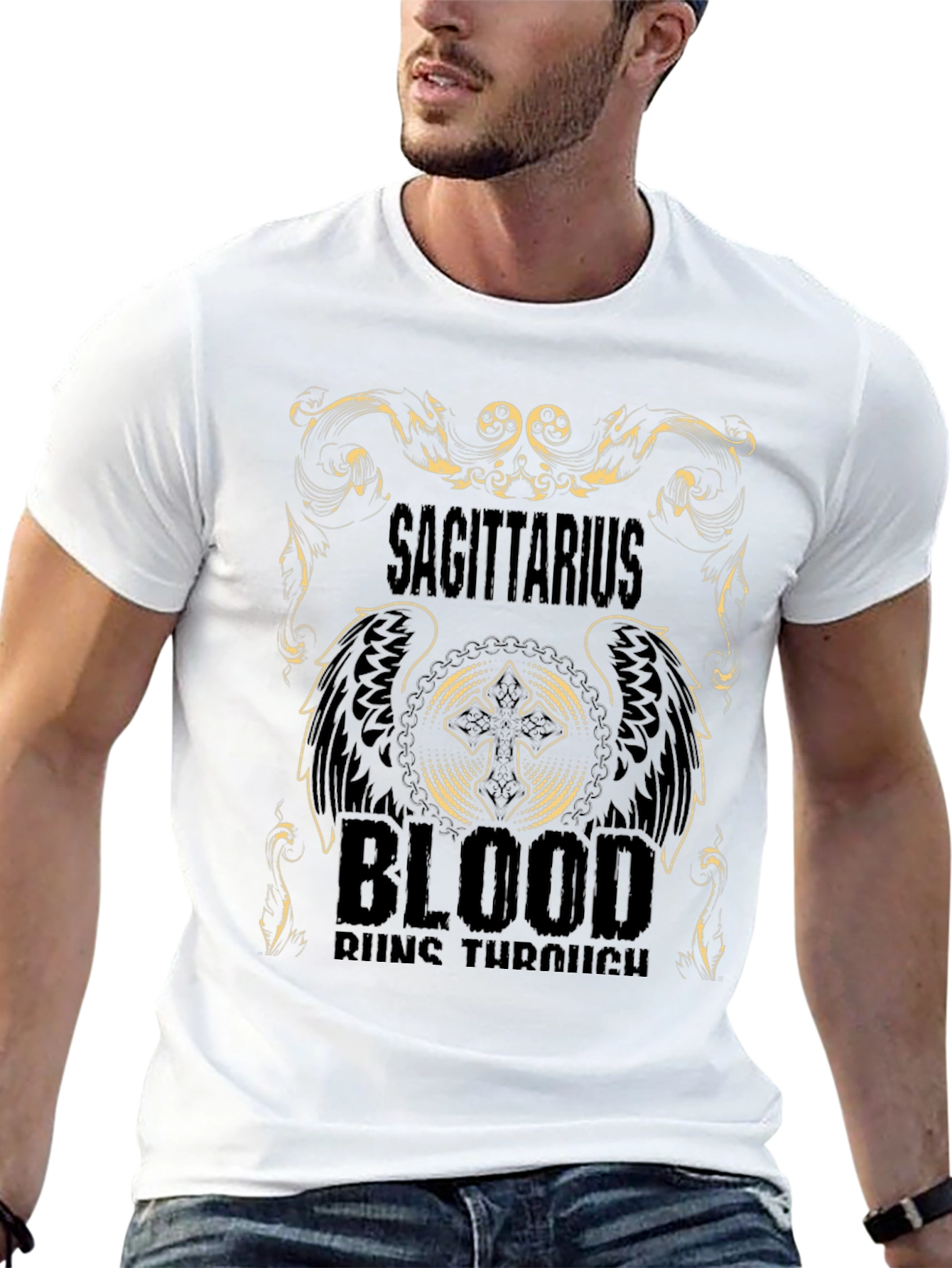 Sagittarius Blood T-Shirt - Zodiac Sign Tee