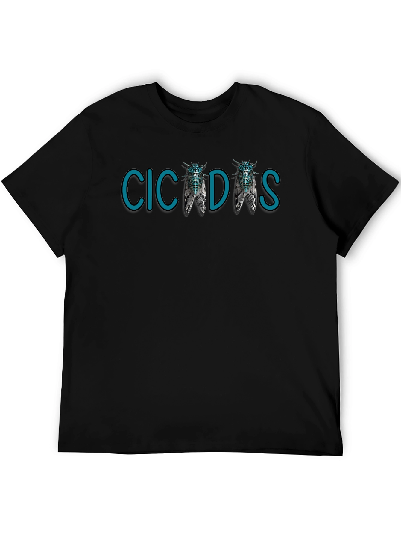 Cicadas Graphic T-Shirt - Black