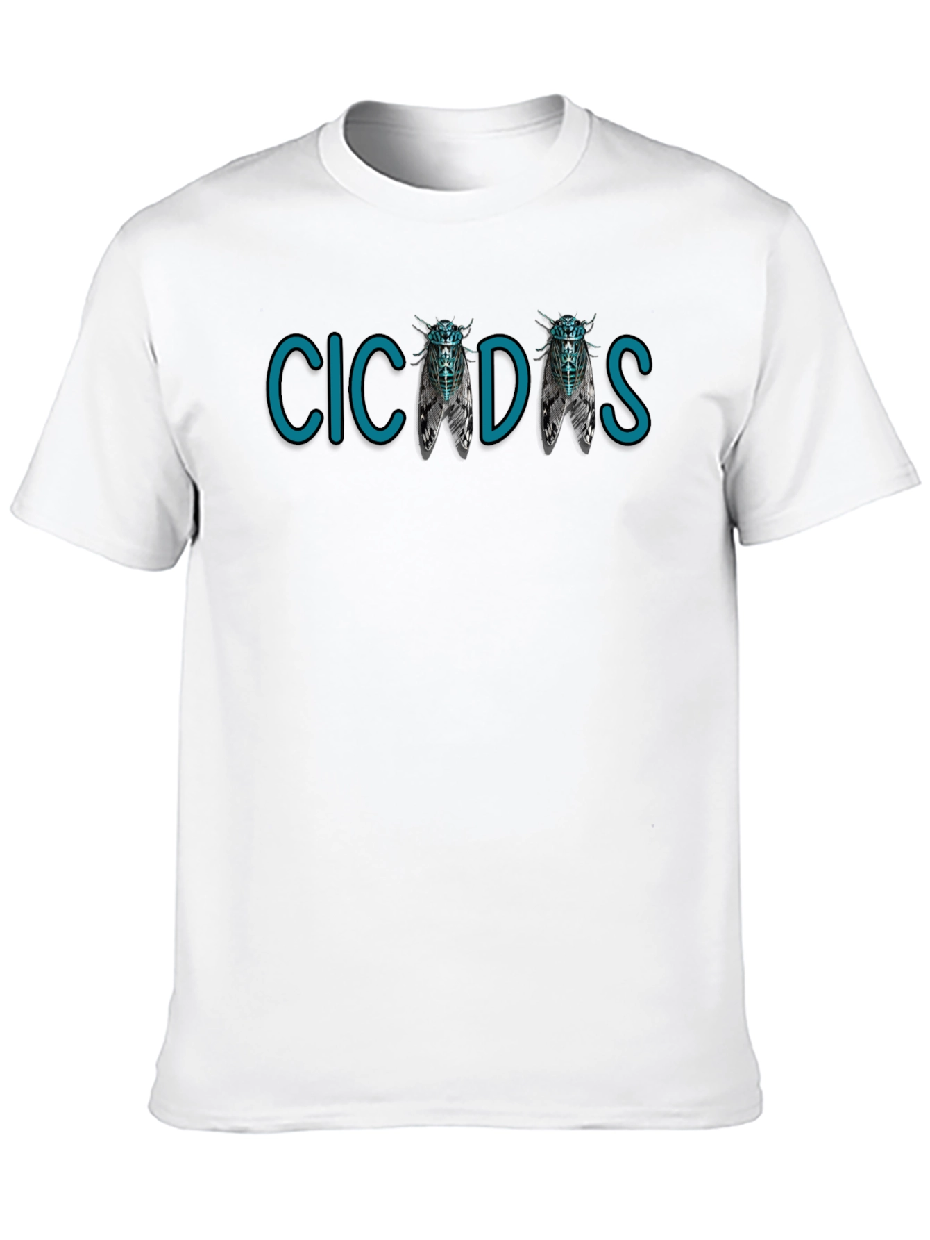 Cicadas Graphic T-Shirt - Black