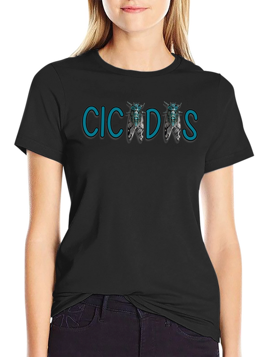 Cicadas Graphic T-Shirt - Black