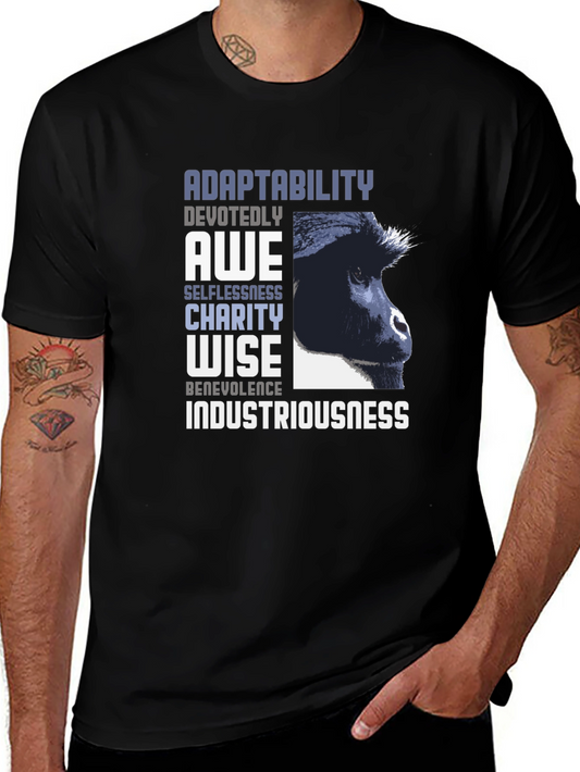 Adaptability Gorilla Graphic Tee - Benevolence and Wisdom Design