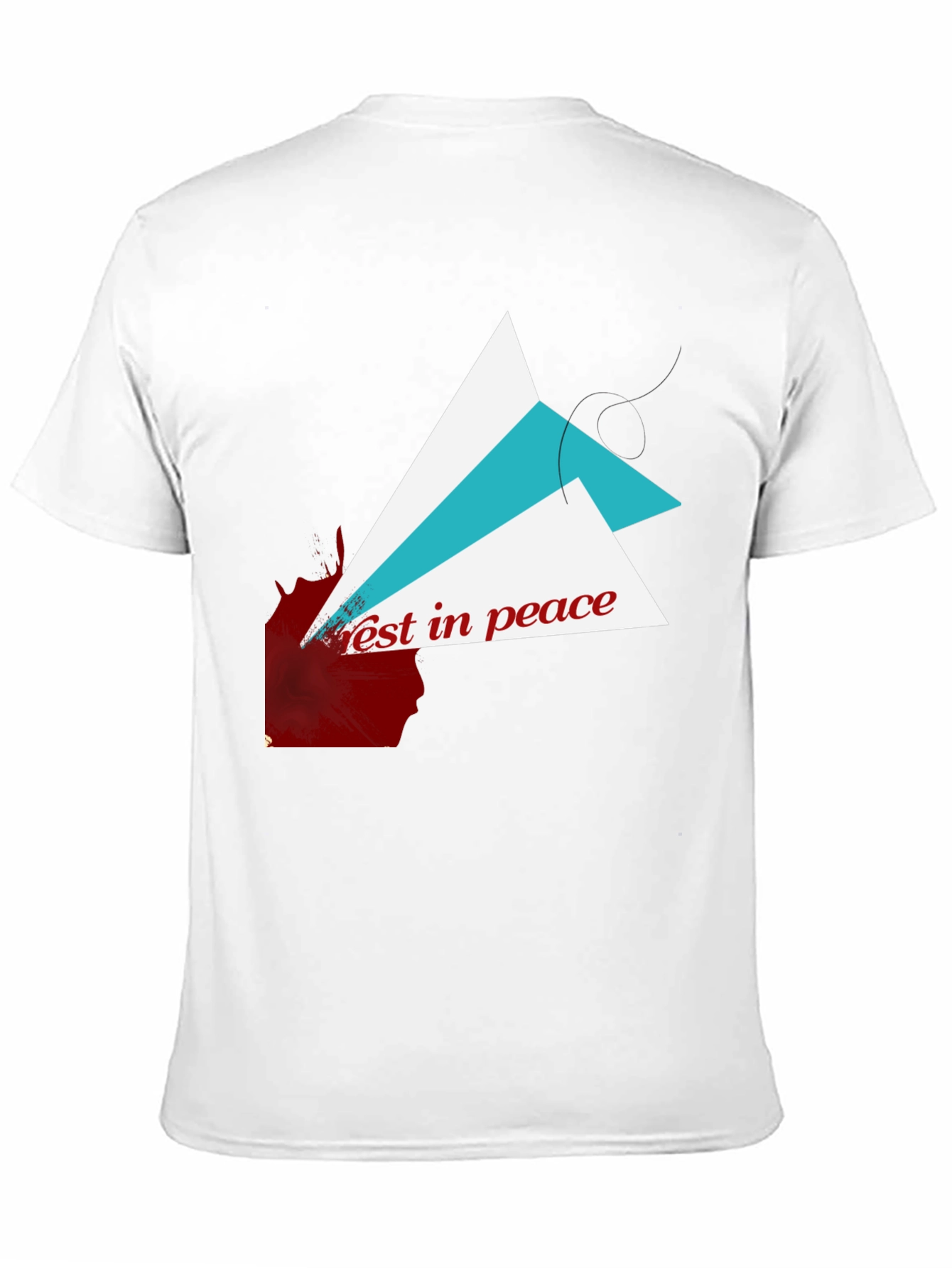 Rest in Peace Graphic T-Shirt - Black Cotton Tee