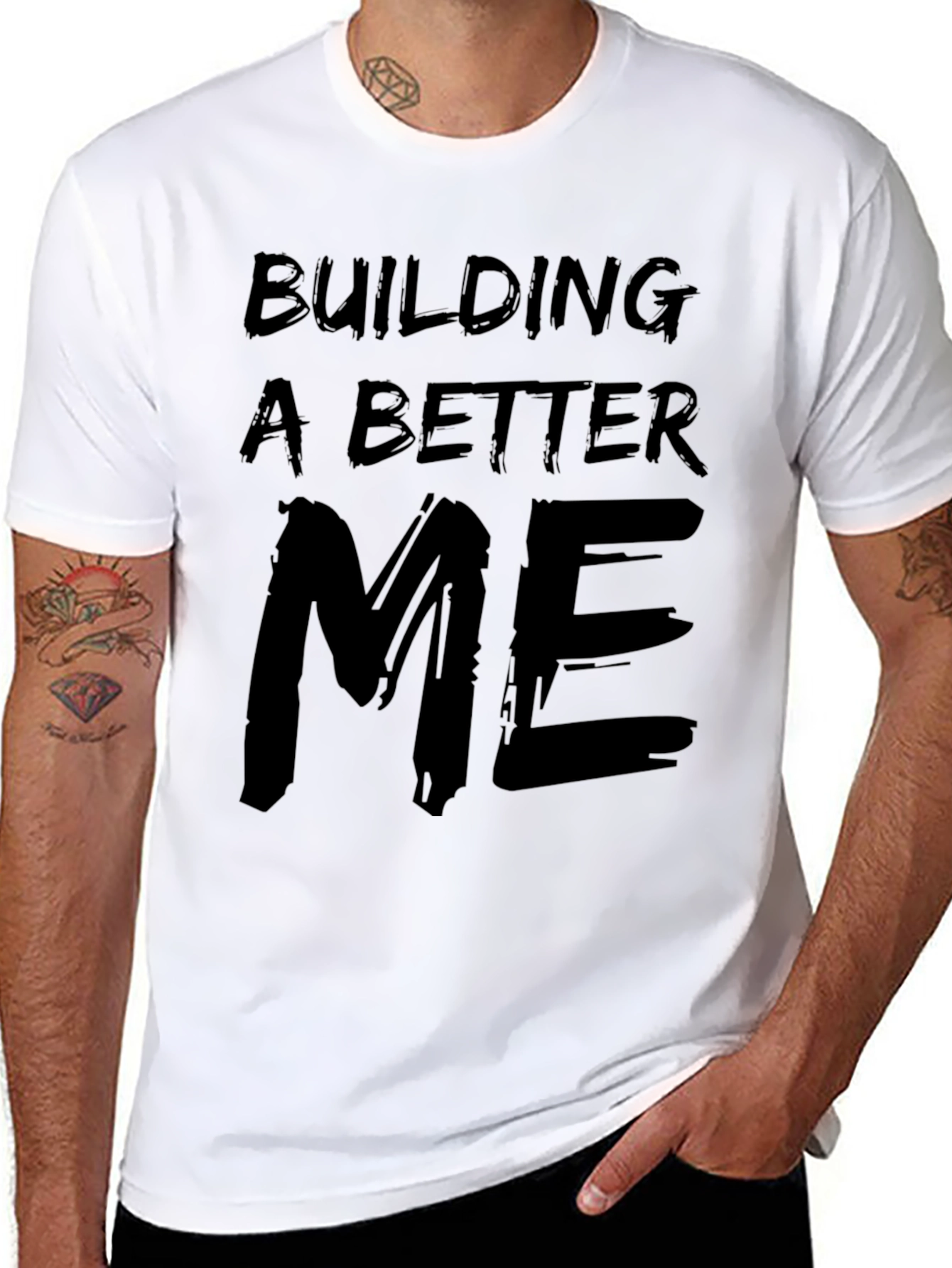 Building a Better Me Graphic Tee