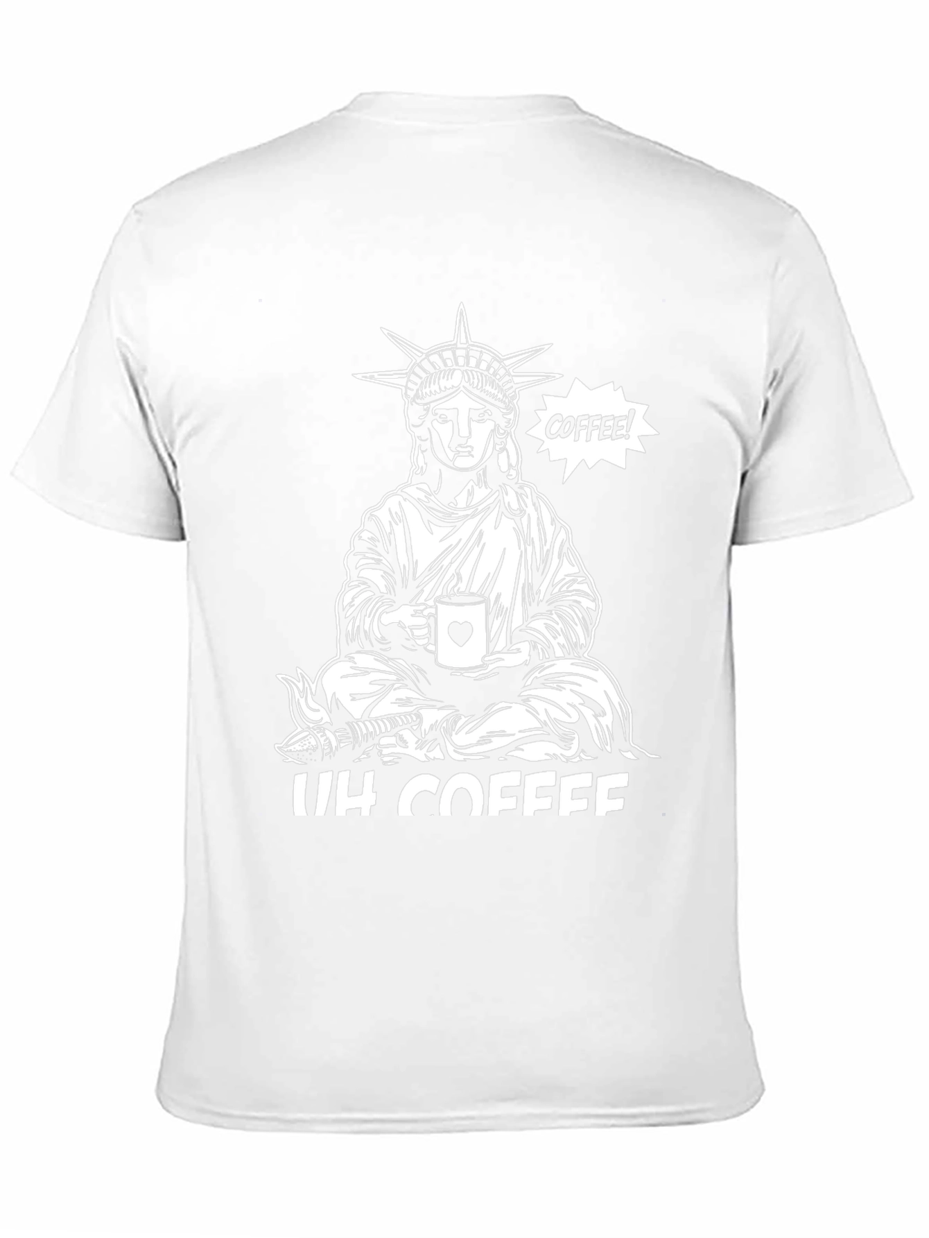 Statue of Liberty Coffee Graphic Tee