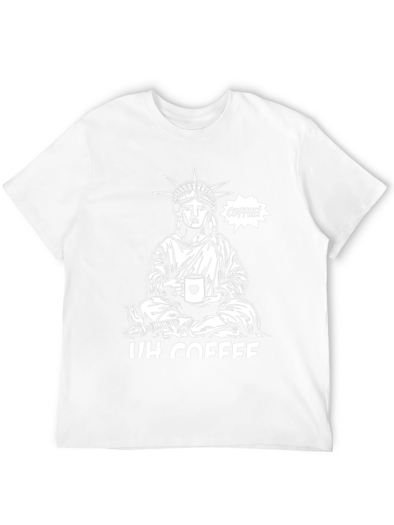 Statue of Liberty Coffee Graphic Tee