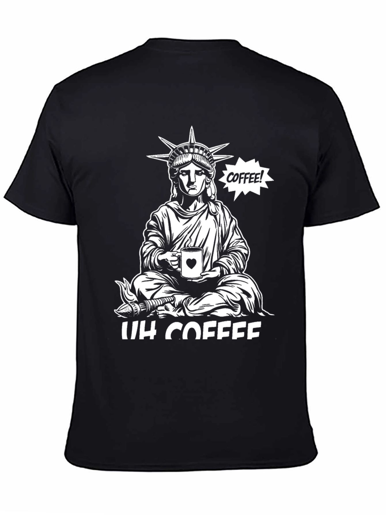 Statue of Liberty Coffee Graphic Tee