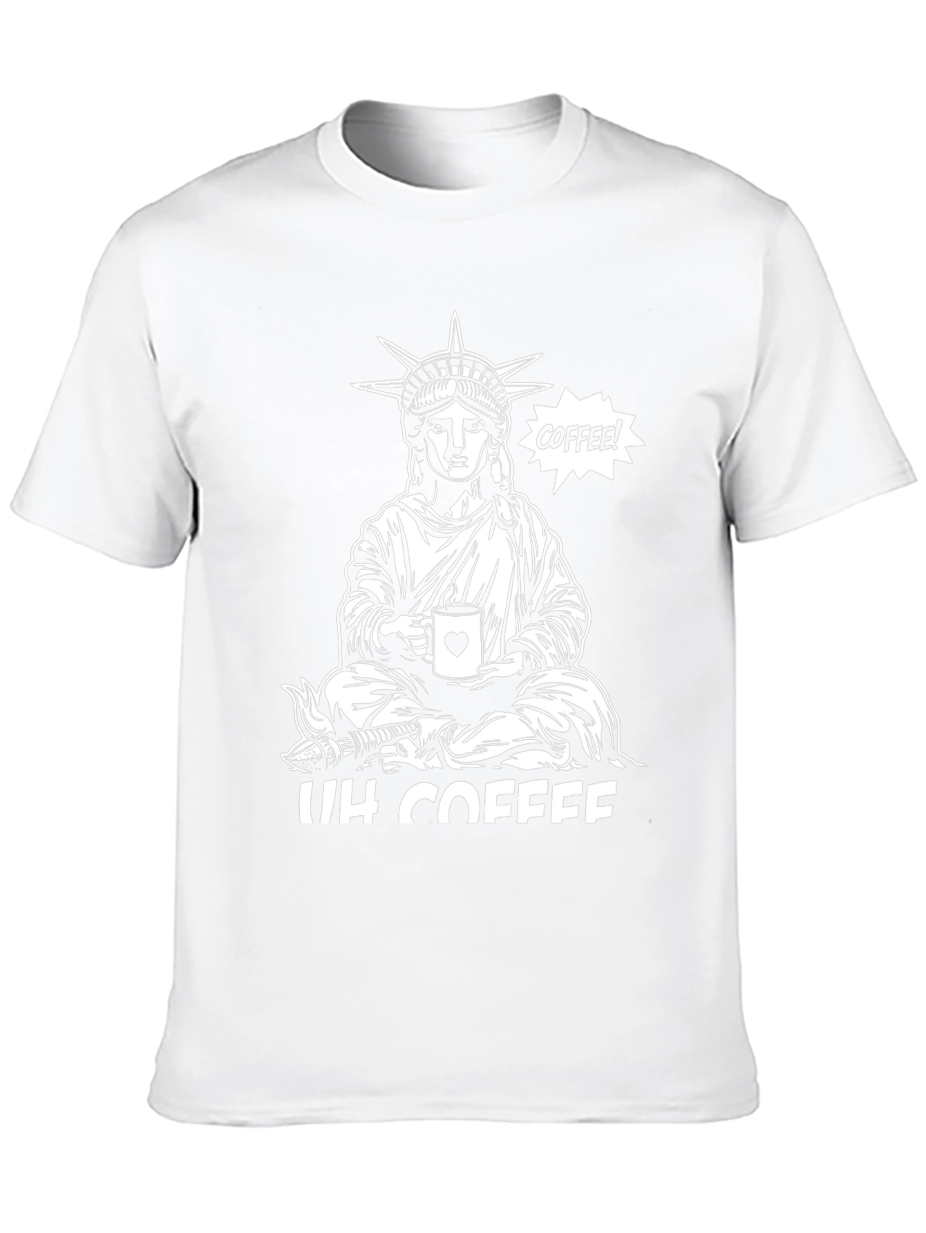 Statue of Liberty Coffee Graphic Tee