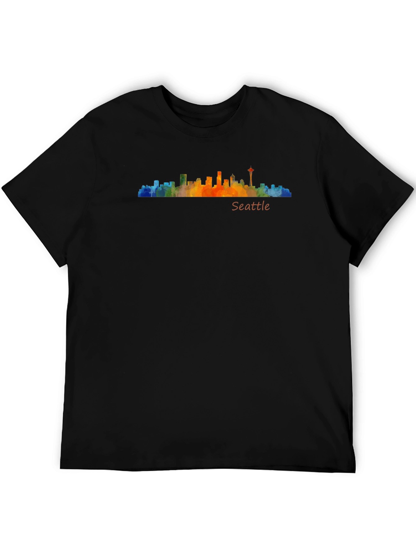 Seattle Skyline Graphic Tee - Stylish City Pride
