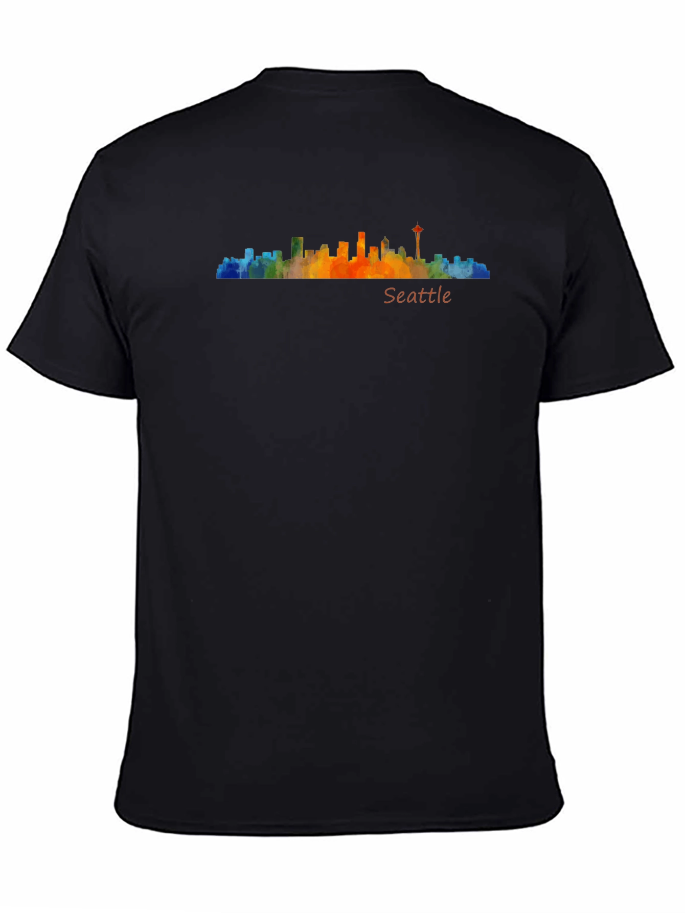 Seattle Skyline Graphic Tee - Stylish City Pride