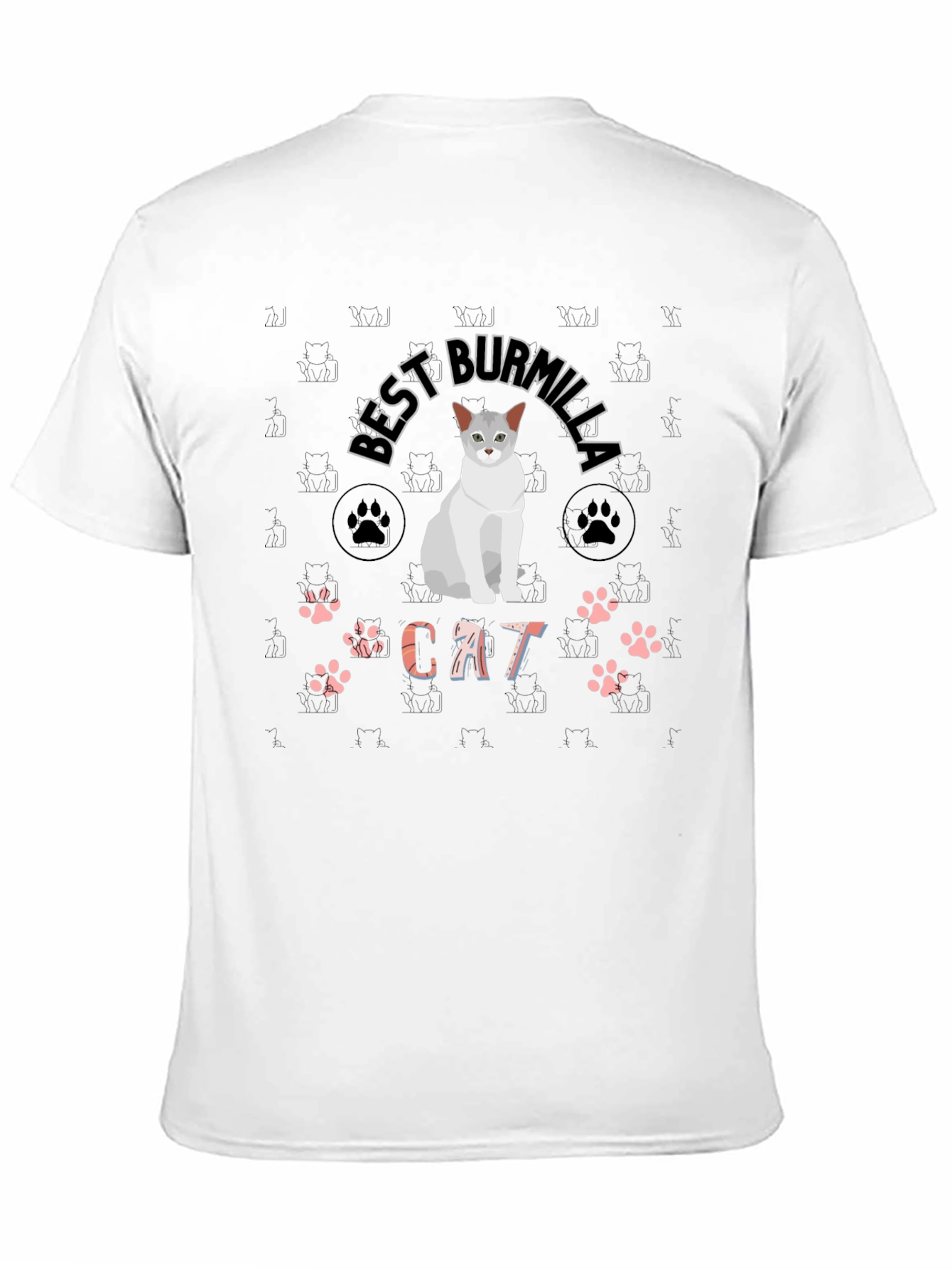 Best Burmilla Cat T-Shirt - Stylish Cat Lover Tee