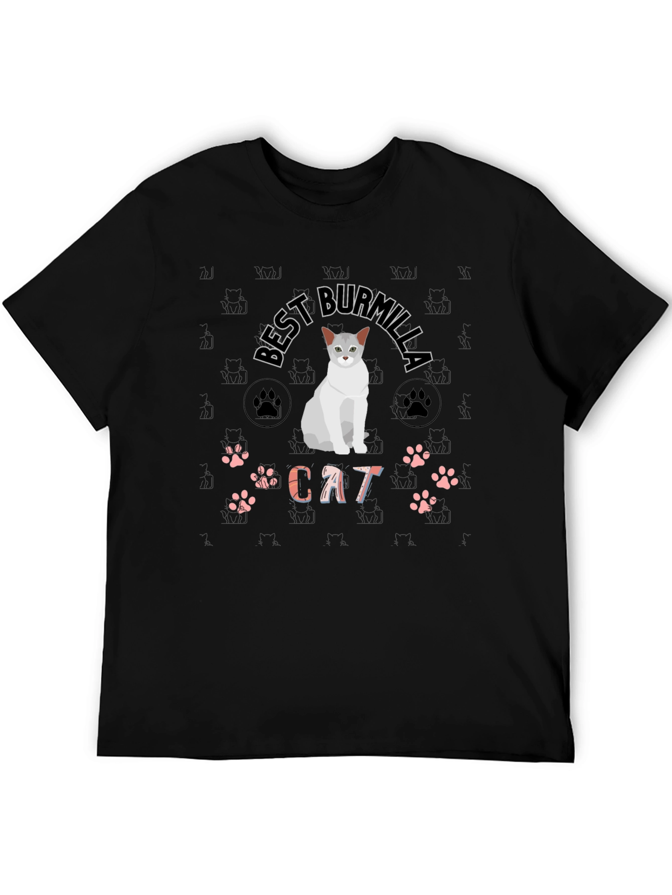 Best Burmilla Cat T-Shirt - Stylish Cat Lover Tee