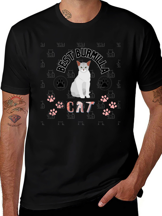 Best Burmilla Cat T-Shirt - Stylish Cat Lover Tee