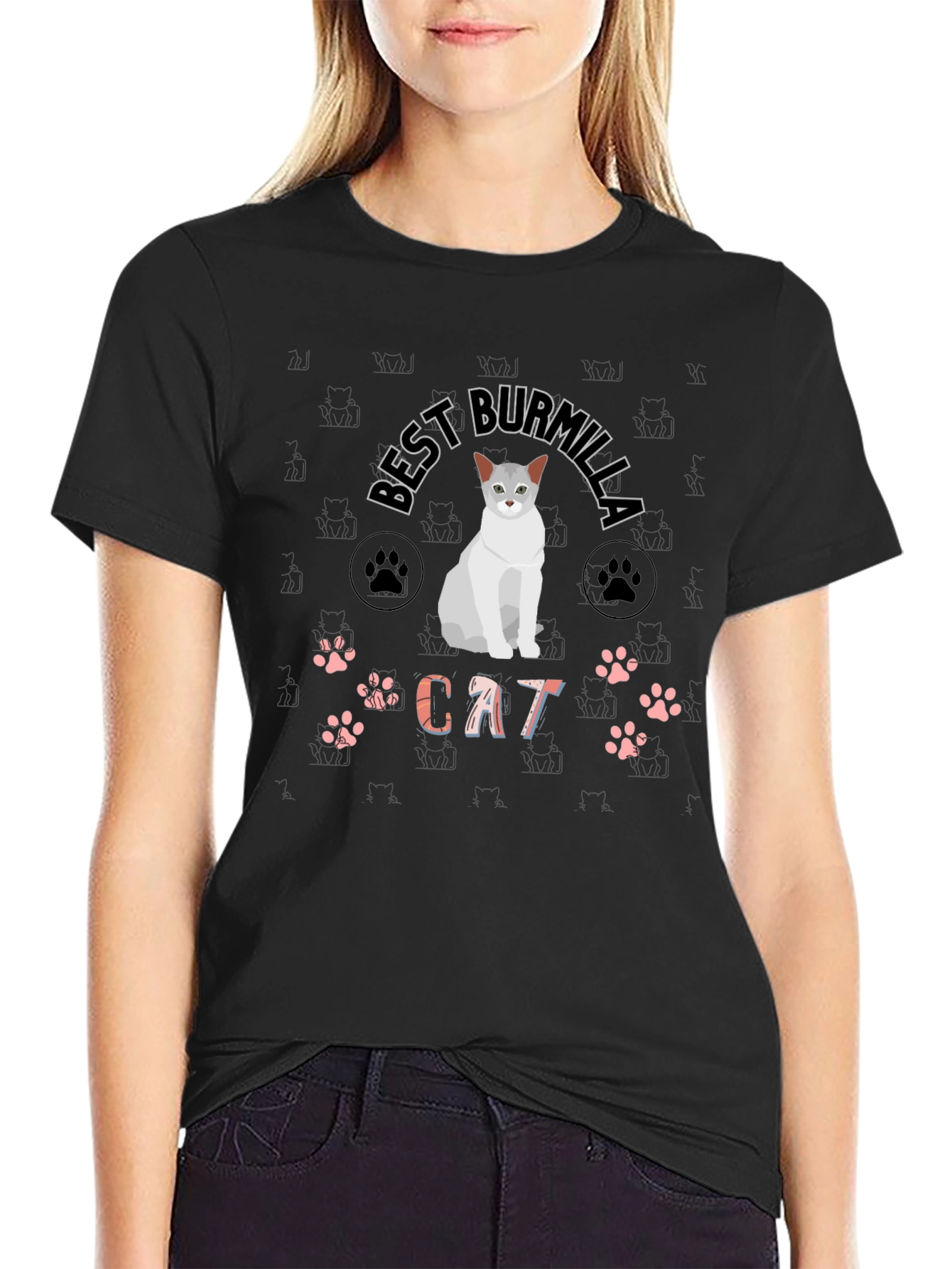 Best Burmilla Cat T-Shirt - Stylish Cat Lover Tee