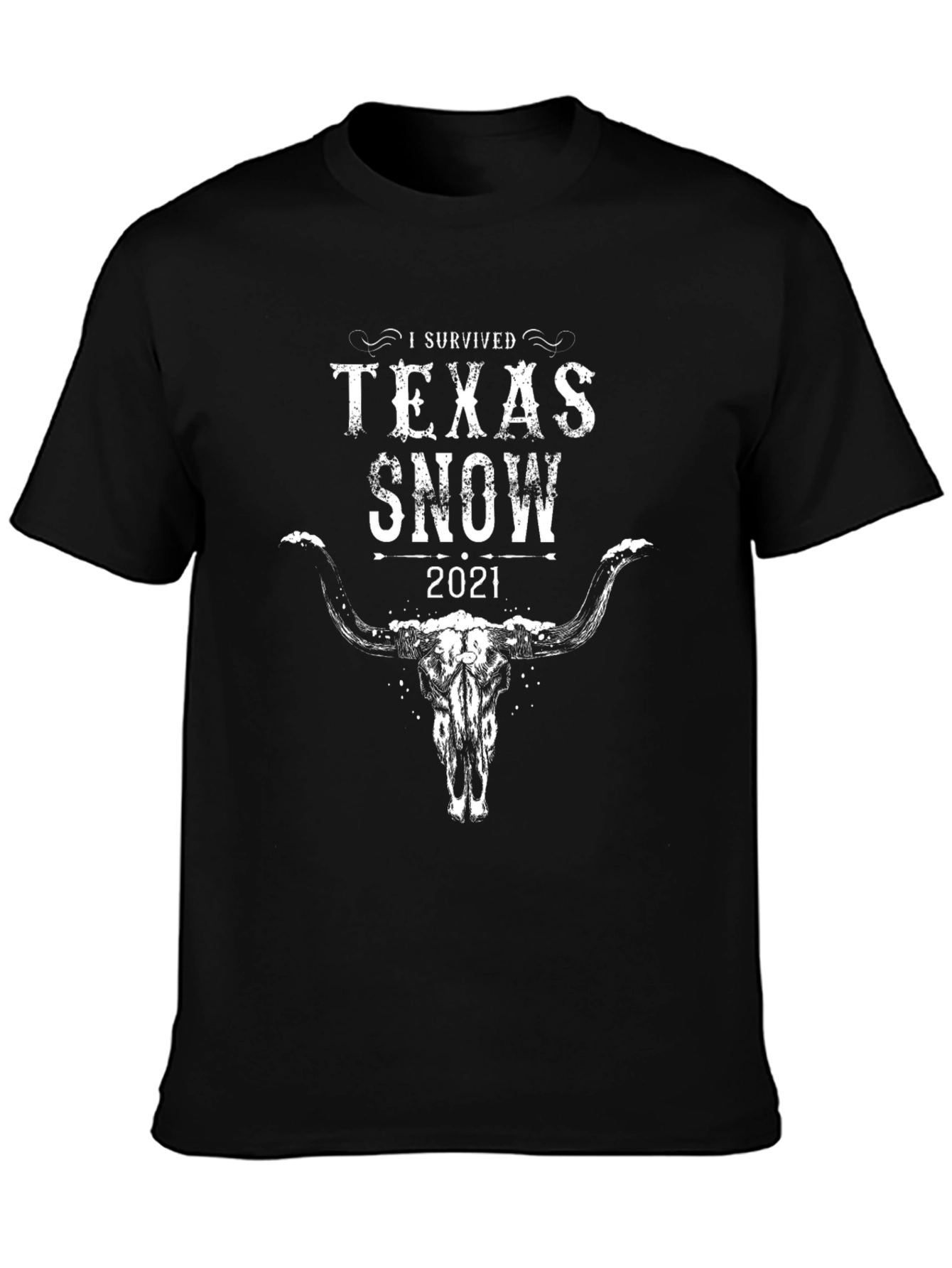Texas Snow 2021 Survivor T-Shirt