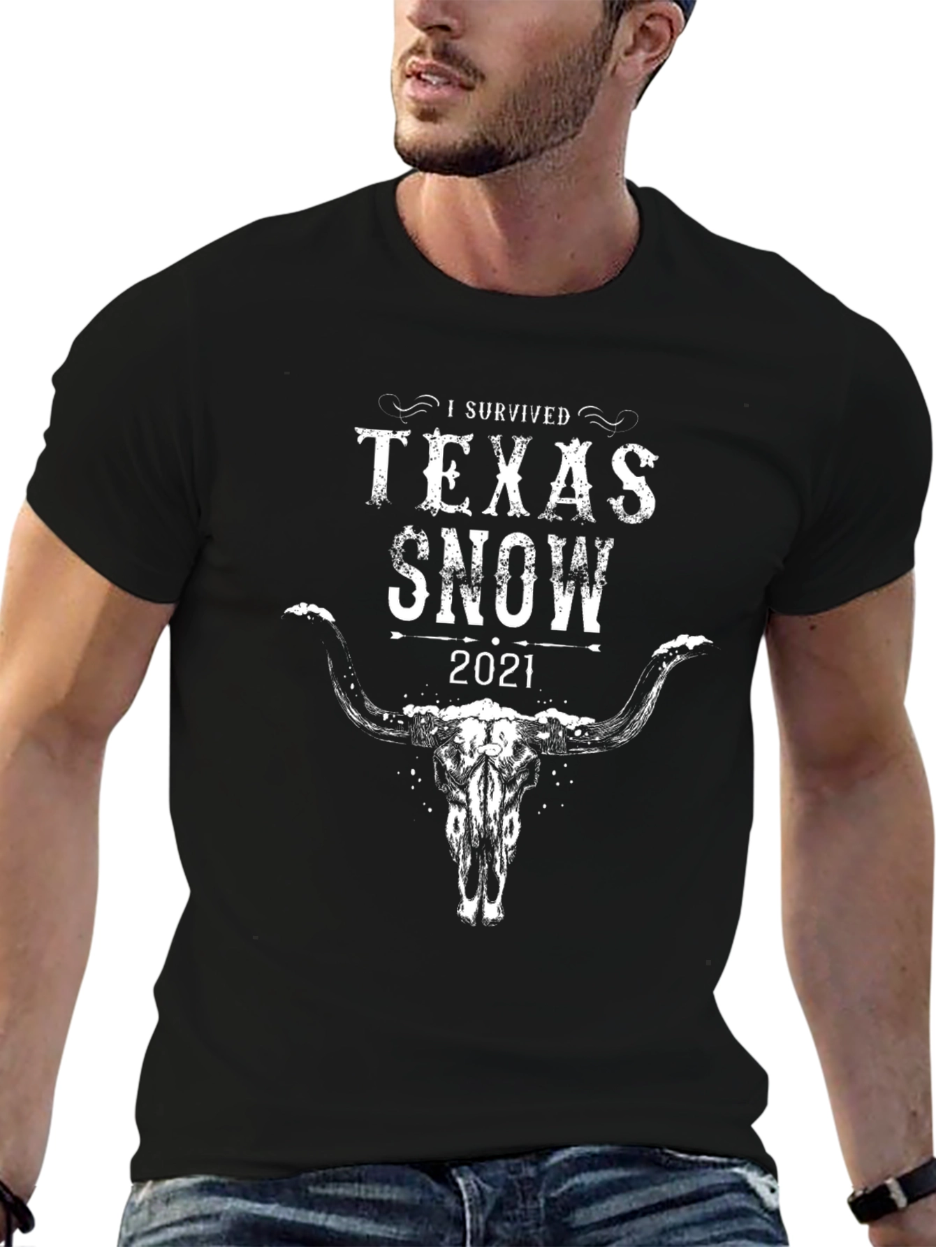 Texas Snow 2021 Survivor T-Shirt