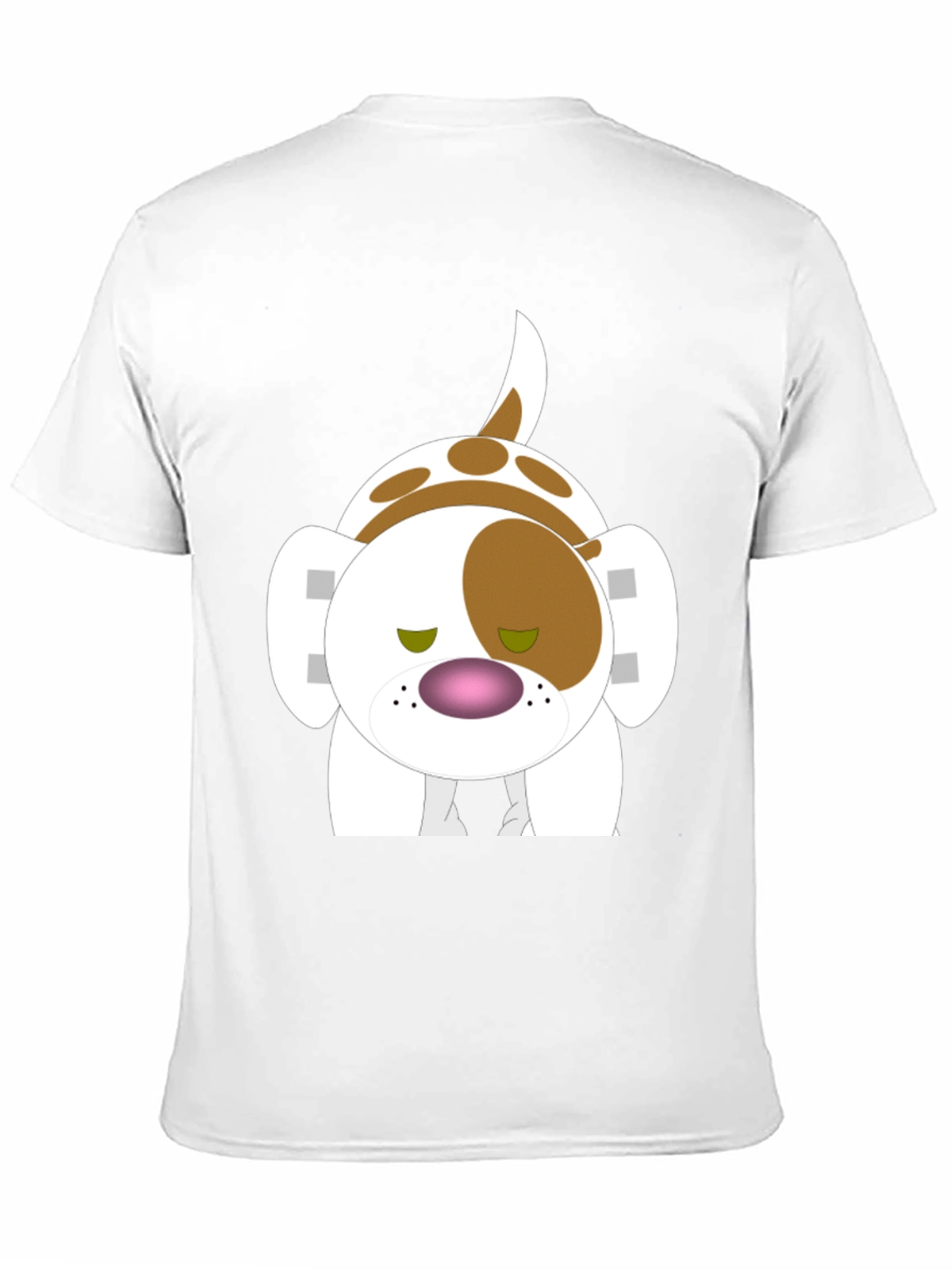 Cartoon Dog Graphic Tee - Stylish Casual Wear