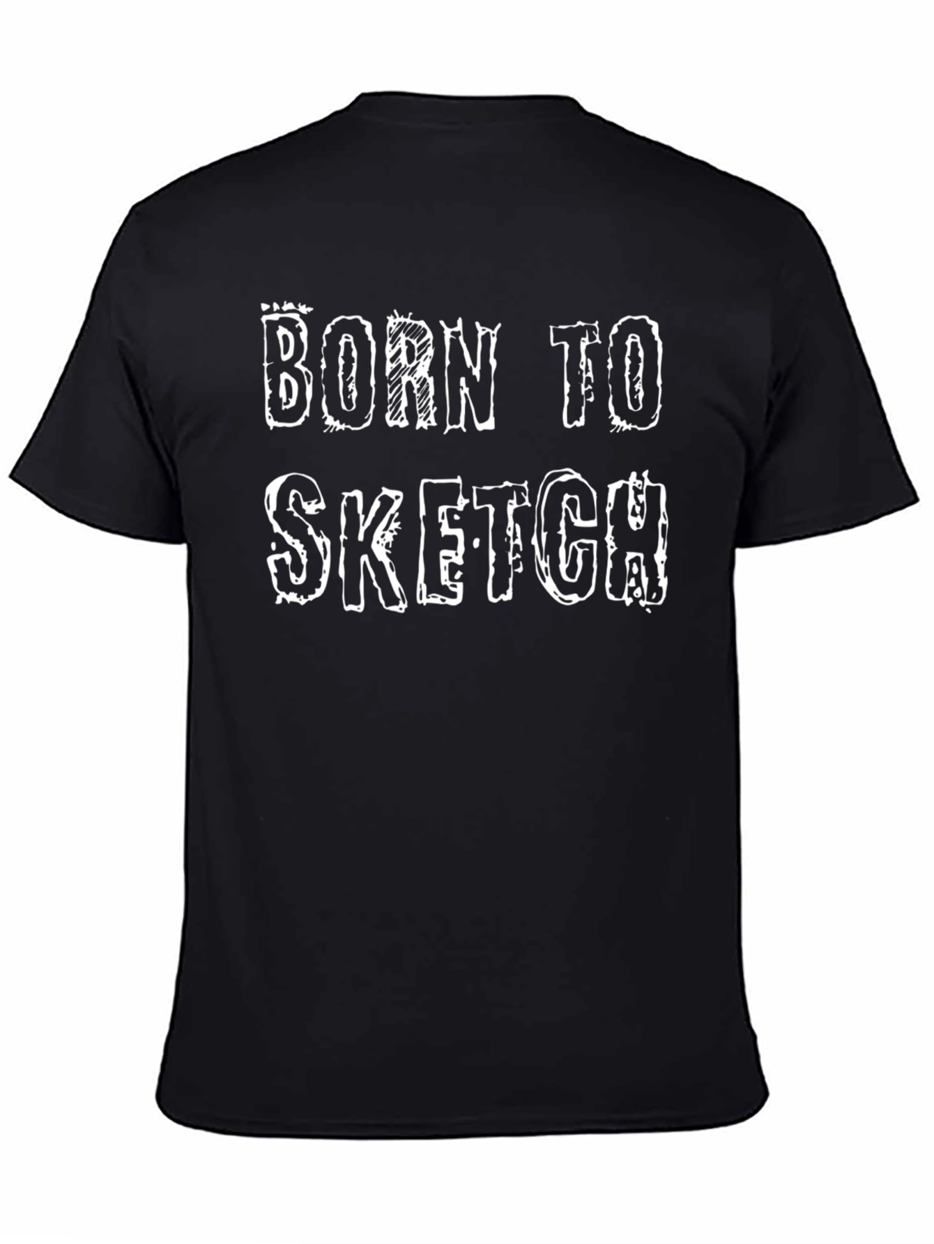Born To Sketch Graphic T-Shirt - Artist Tee