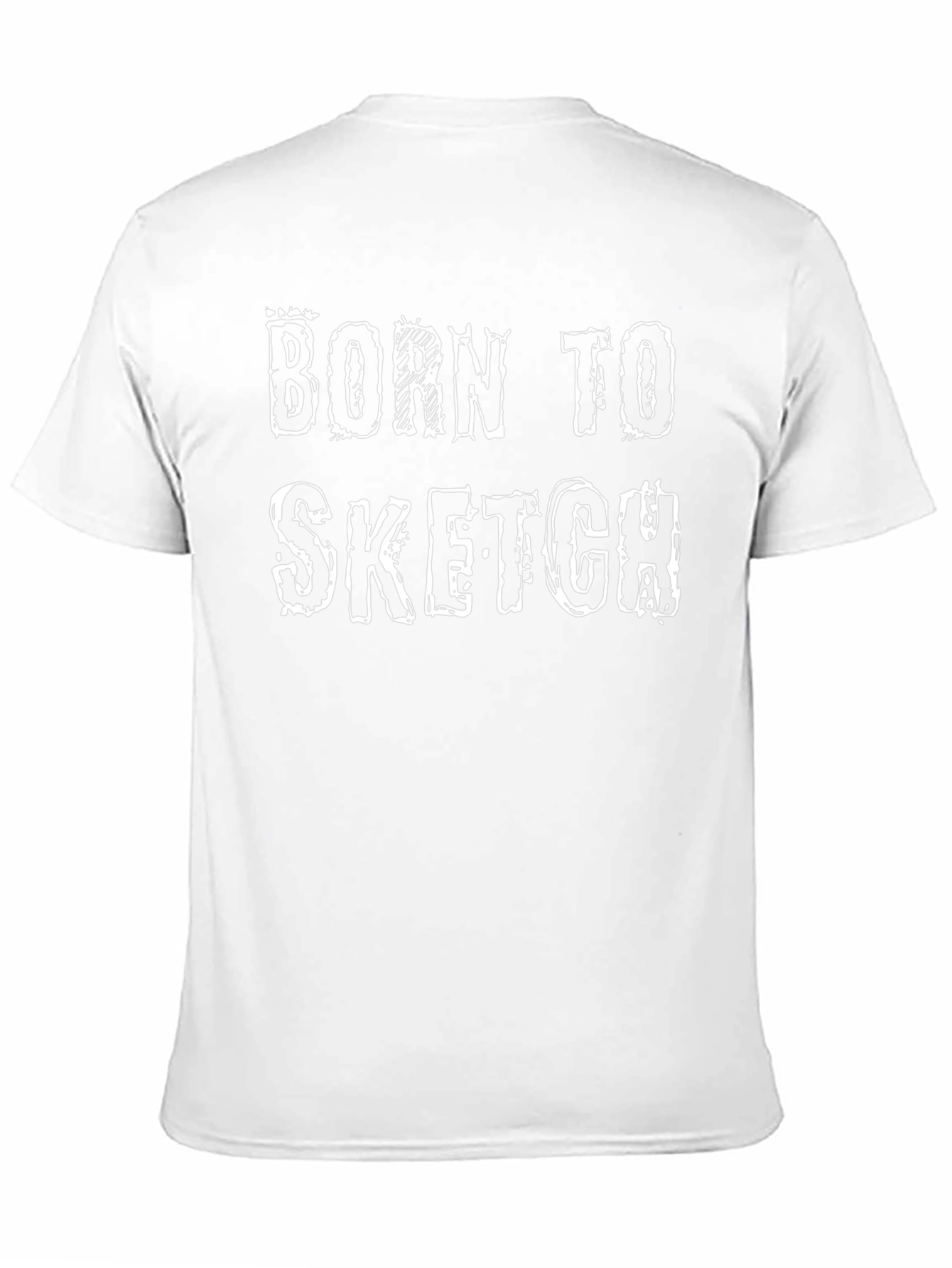 Born To Sketch Graphic T-Shirt - Artist Tee