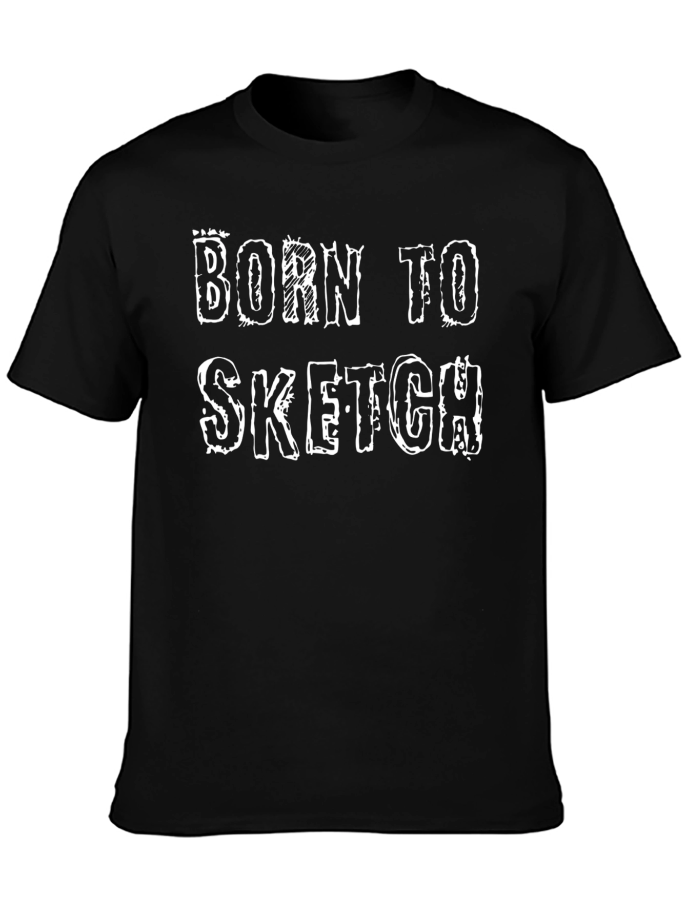 Born To Sketch Graphic T-Shirt - Artist Tee