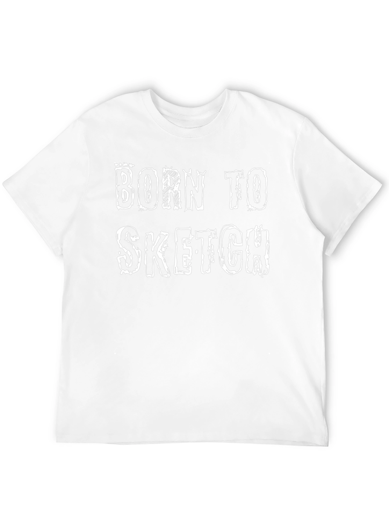 Born To Sketch Graphic T-Shirt - Artist Tee