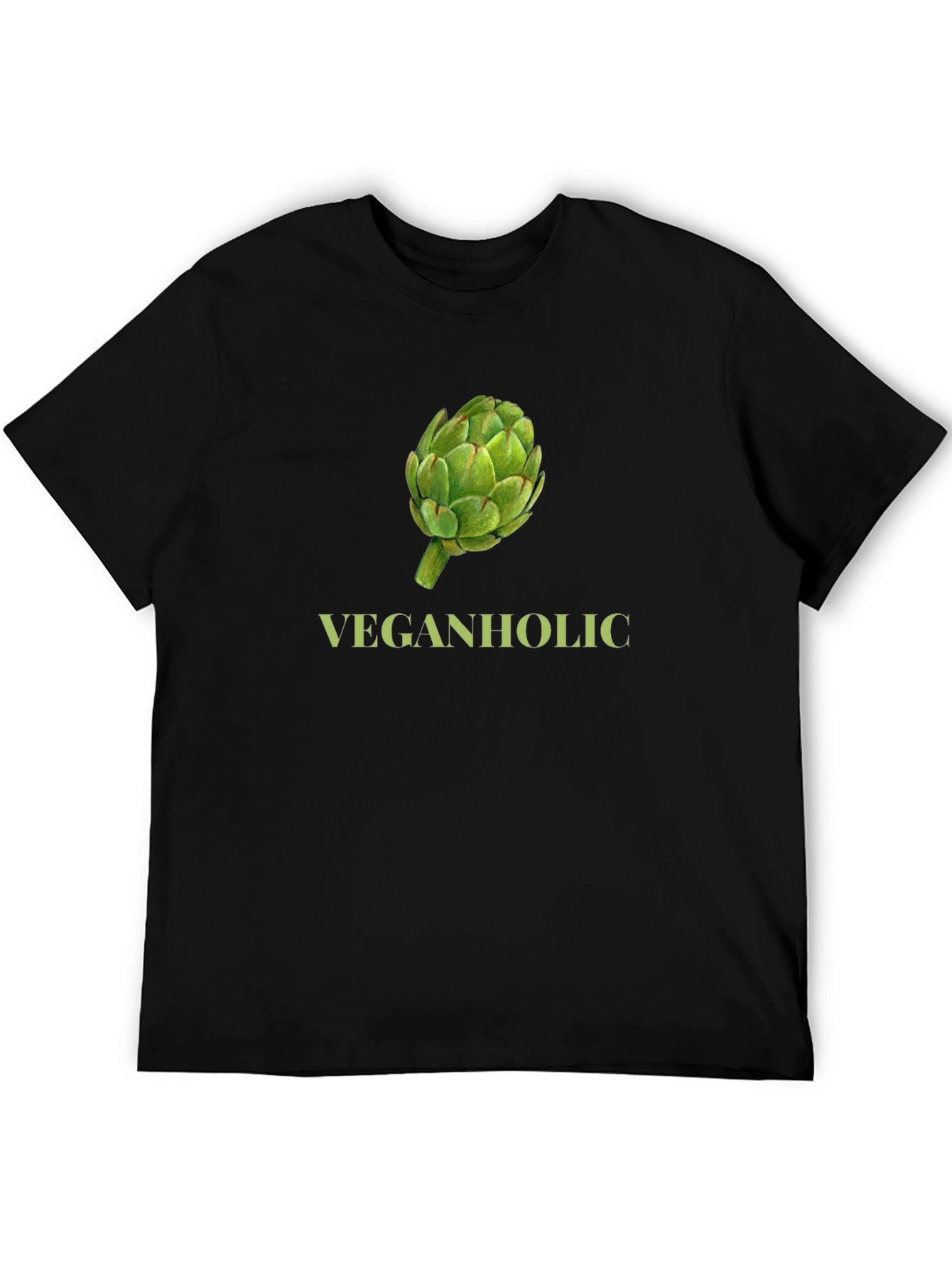 Veganholic T-Shirt - Artichoke Graphic Tee