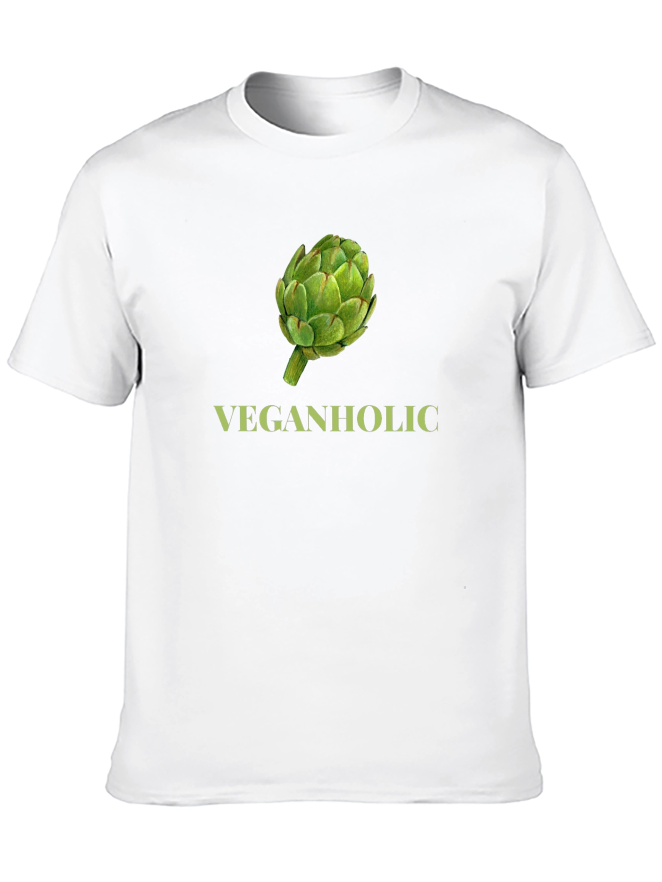 Veganholic T-Shirt - Artichoke Graphic Tee