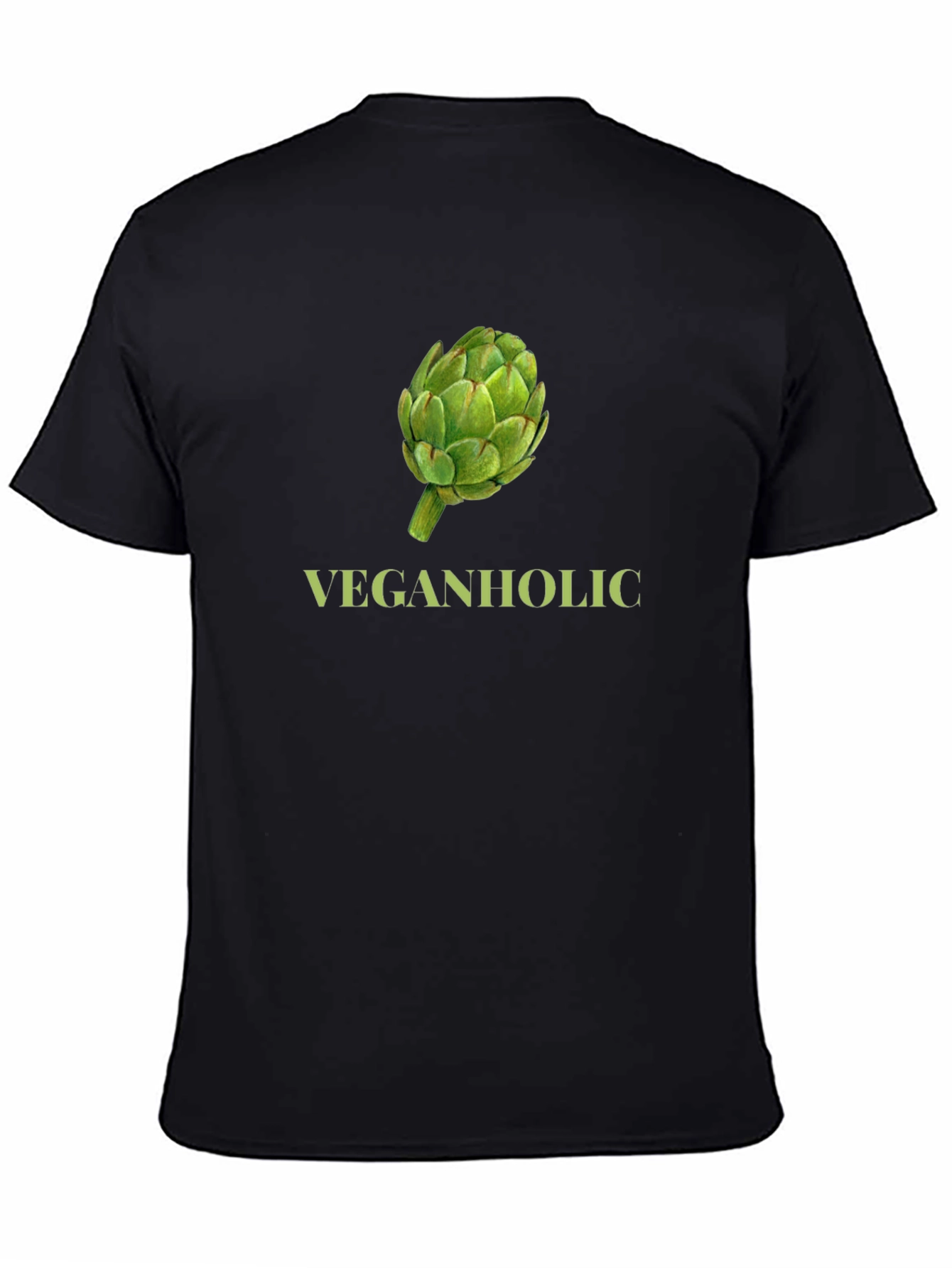Veganholic T-Shirt - Artichoke Graphic Tee