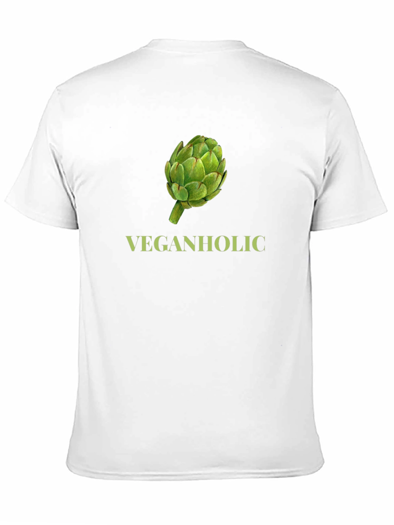 Veganholic T-Shirt - Artichoke Graphic Tee