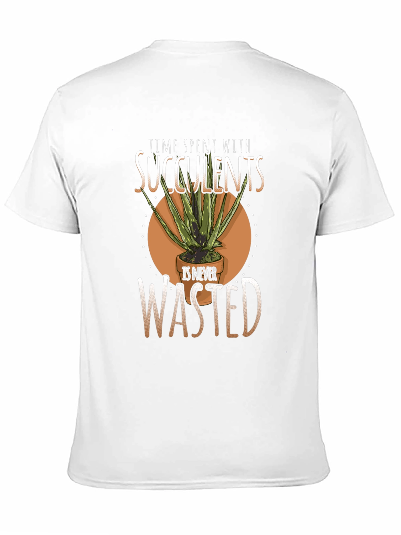 Succulent Lover Graphic T-Shirt - Time Well Spent