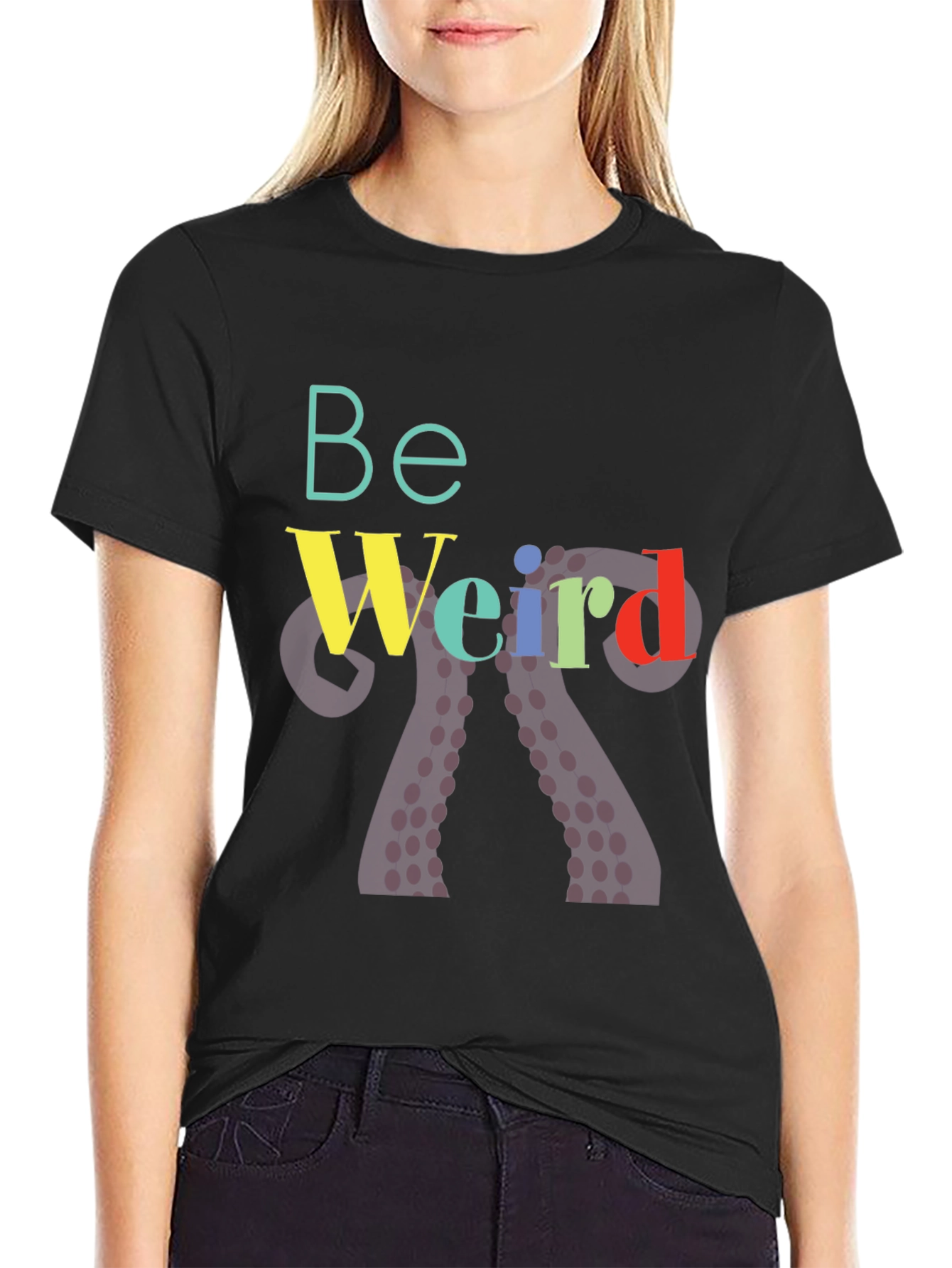 Be Weird Octopus Tentacle T-Shirt