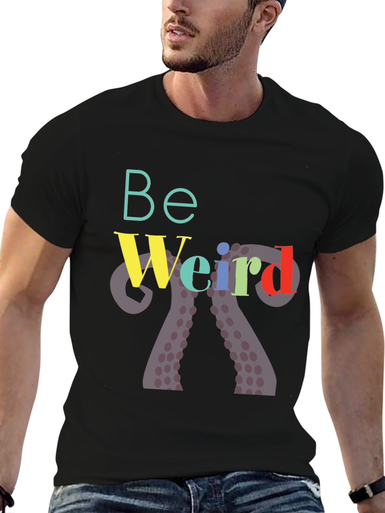 Be Weird Octopus Tentacle T-Shirt