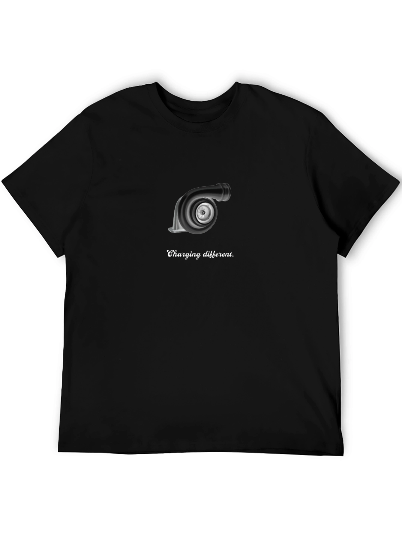 Charging Different Turbo T-Shirt - Black