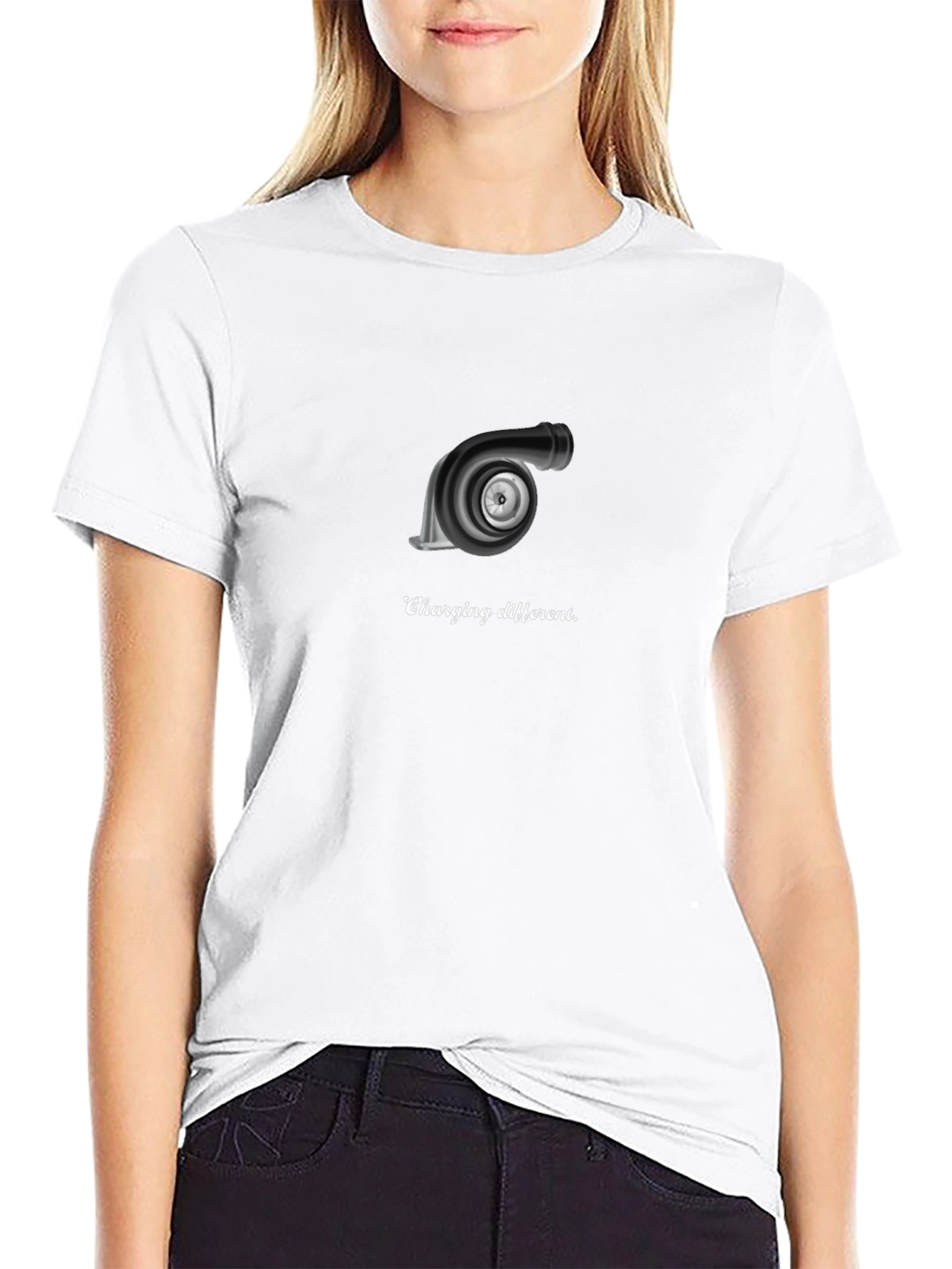 Charging Different Turbo T-Shirt - Black