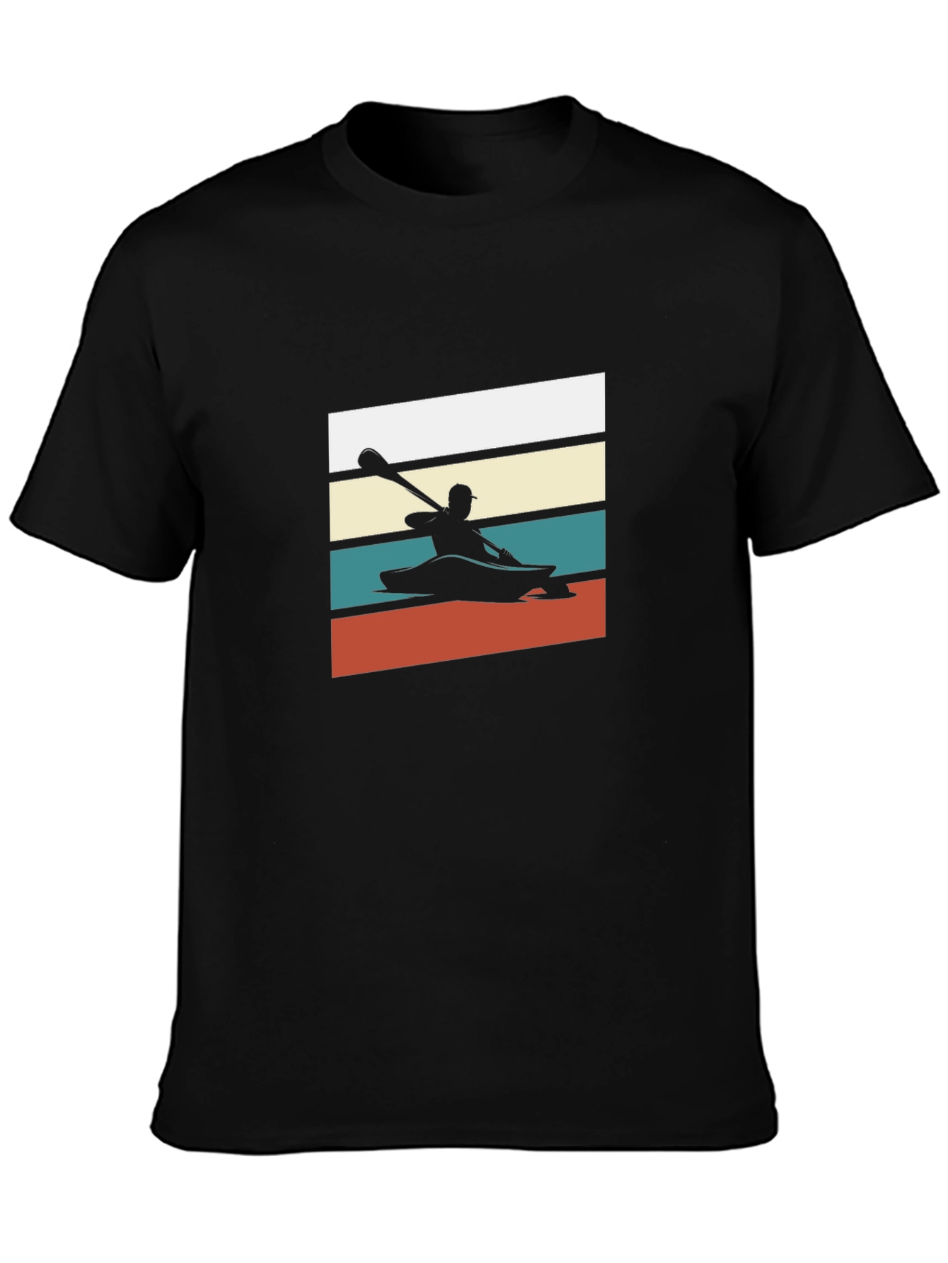 Retro Kayak Silhouette T-Shirt