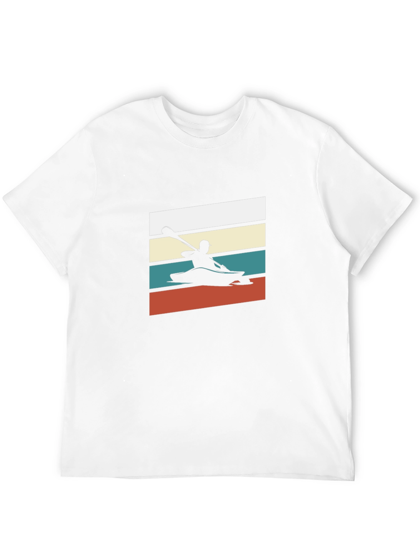 Retro Kayak Silhouette T-Shirt