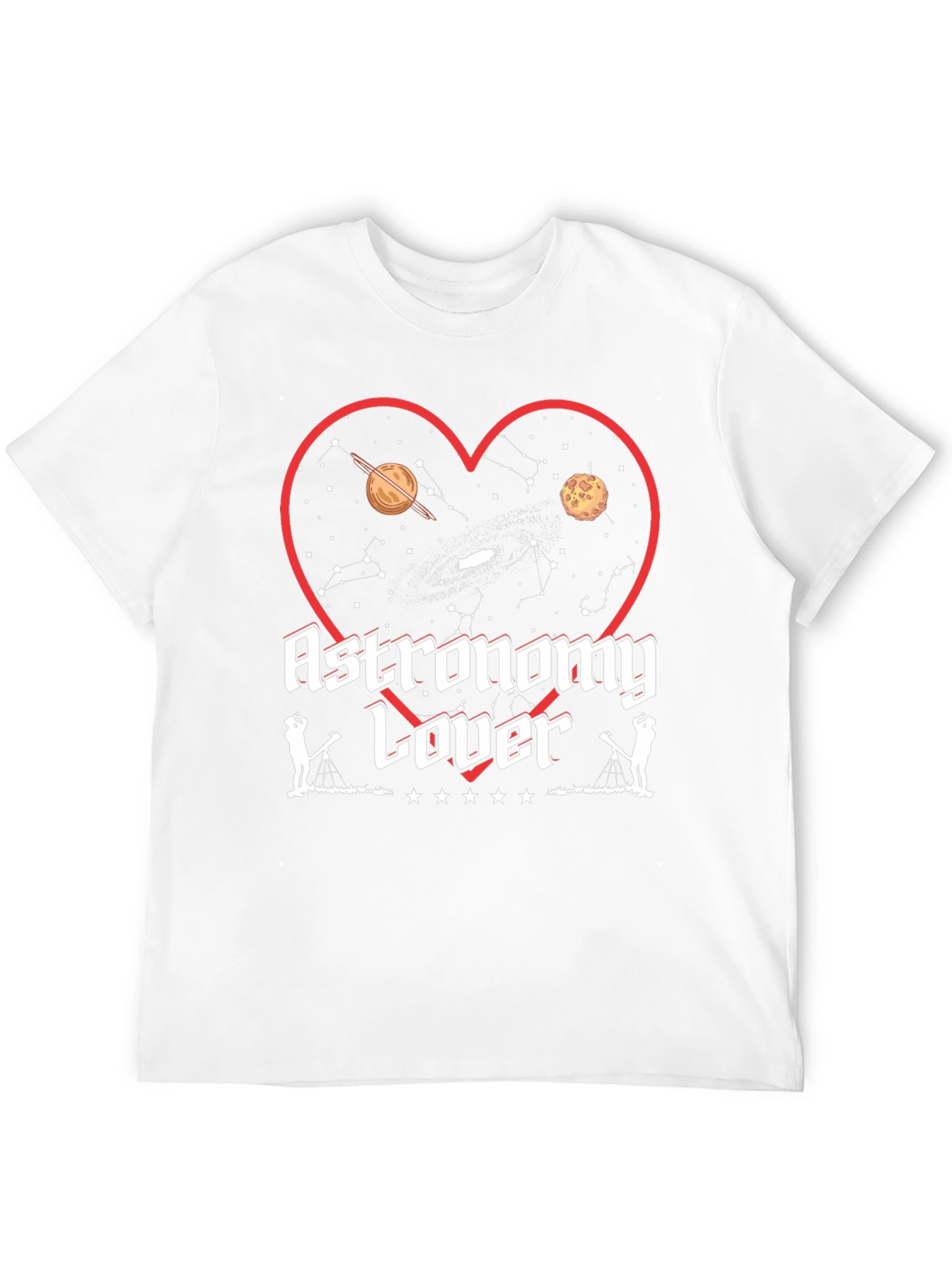 Astronomy Lover T-Shirt - Space Graphic Tee