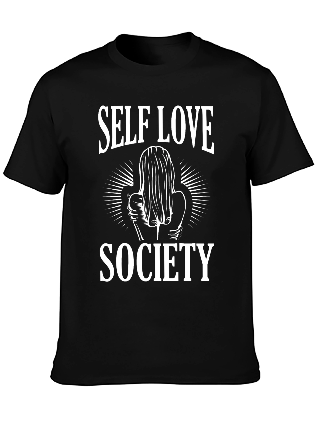 Self Love Society Graphic Tee - Black