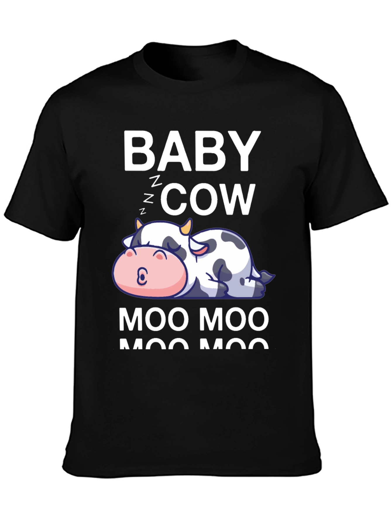 Baby Cow Moo Moo Graphic Tee