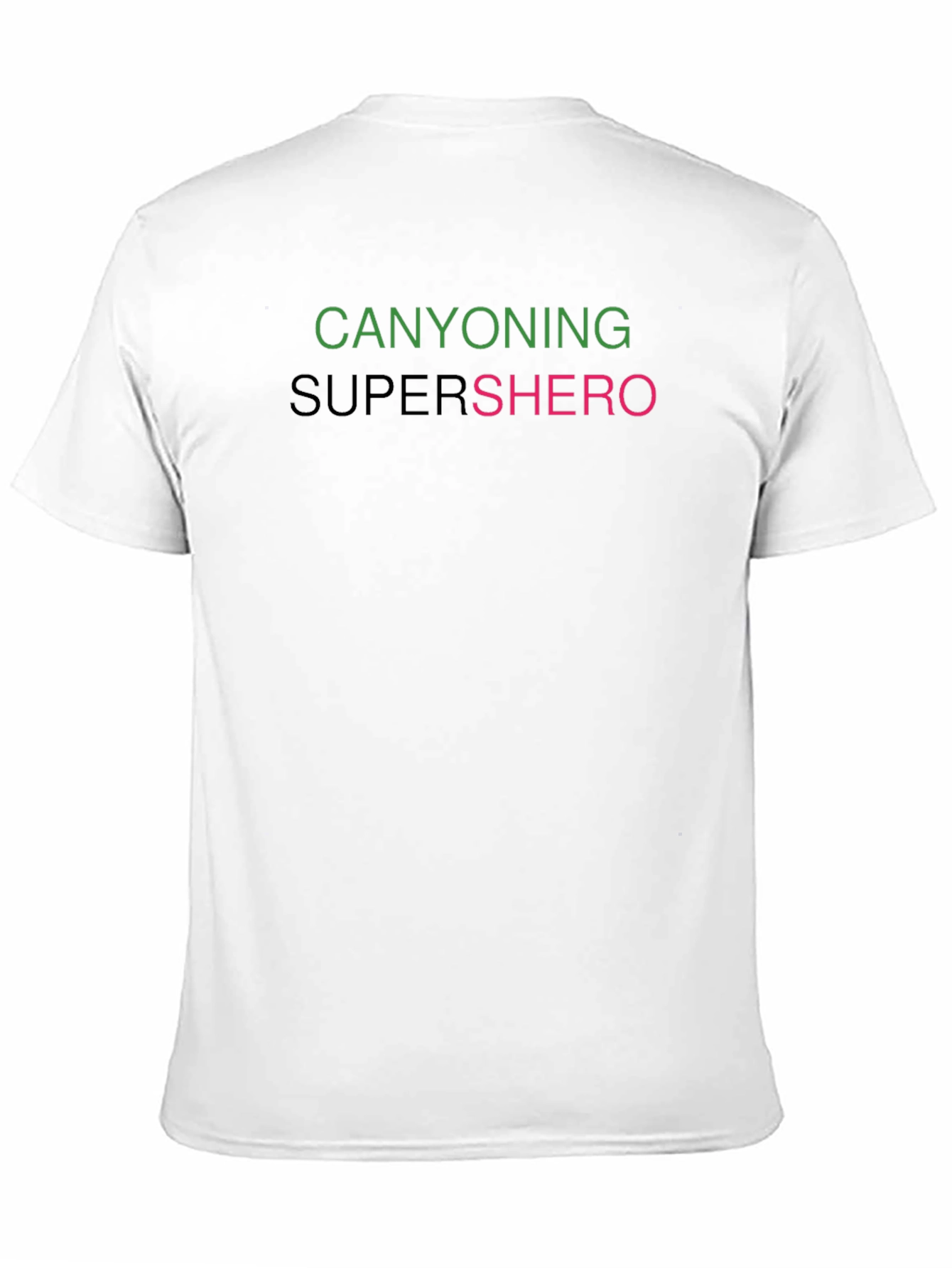 Canyoning Supershero Graphic Tee - Black