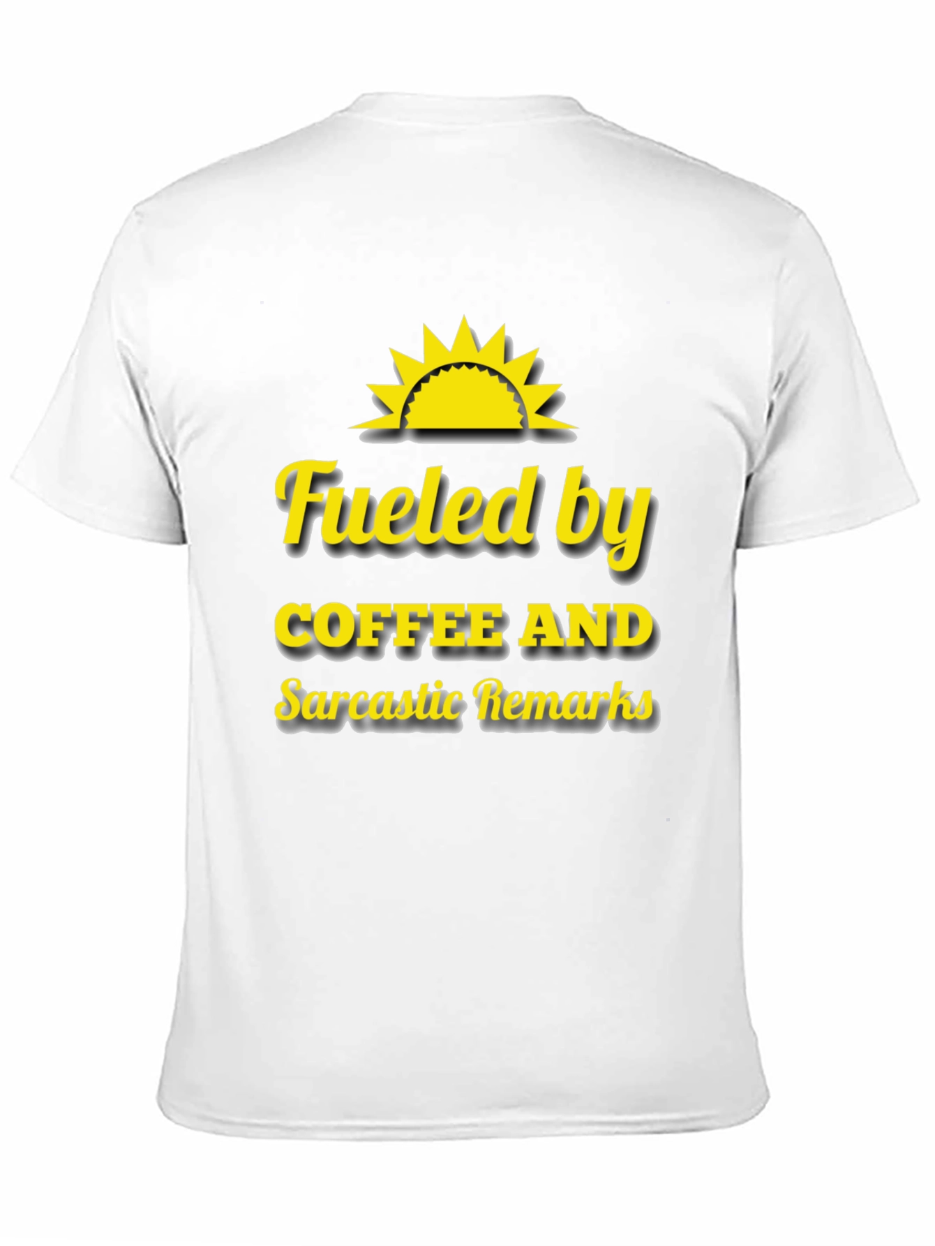 Coffee & Sarcasm T-Shirt - Funny Novelty Tee