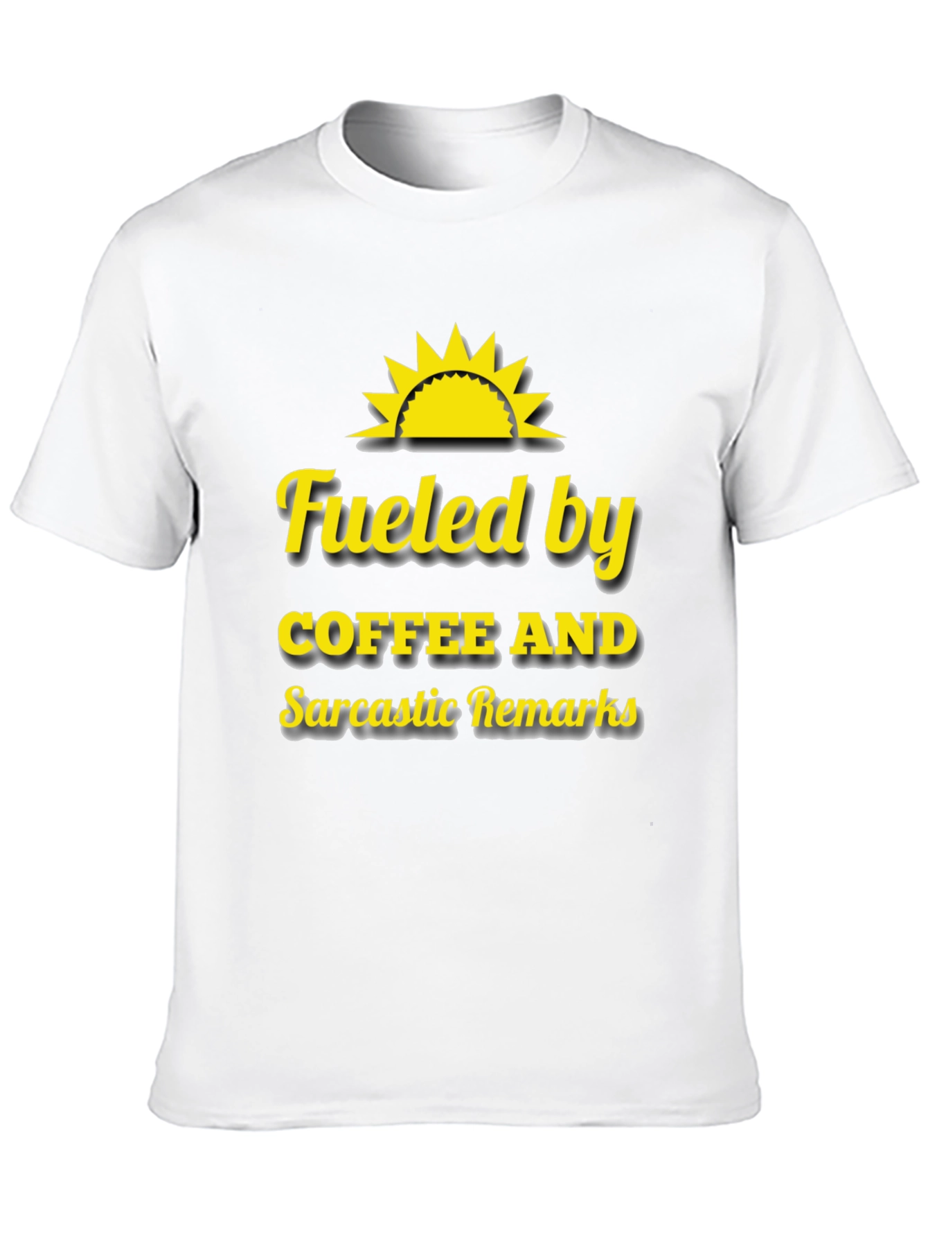 Coffee & Sarcasm T-Shirt - Funny Novelty Tee