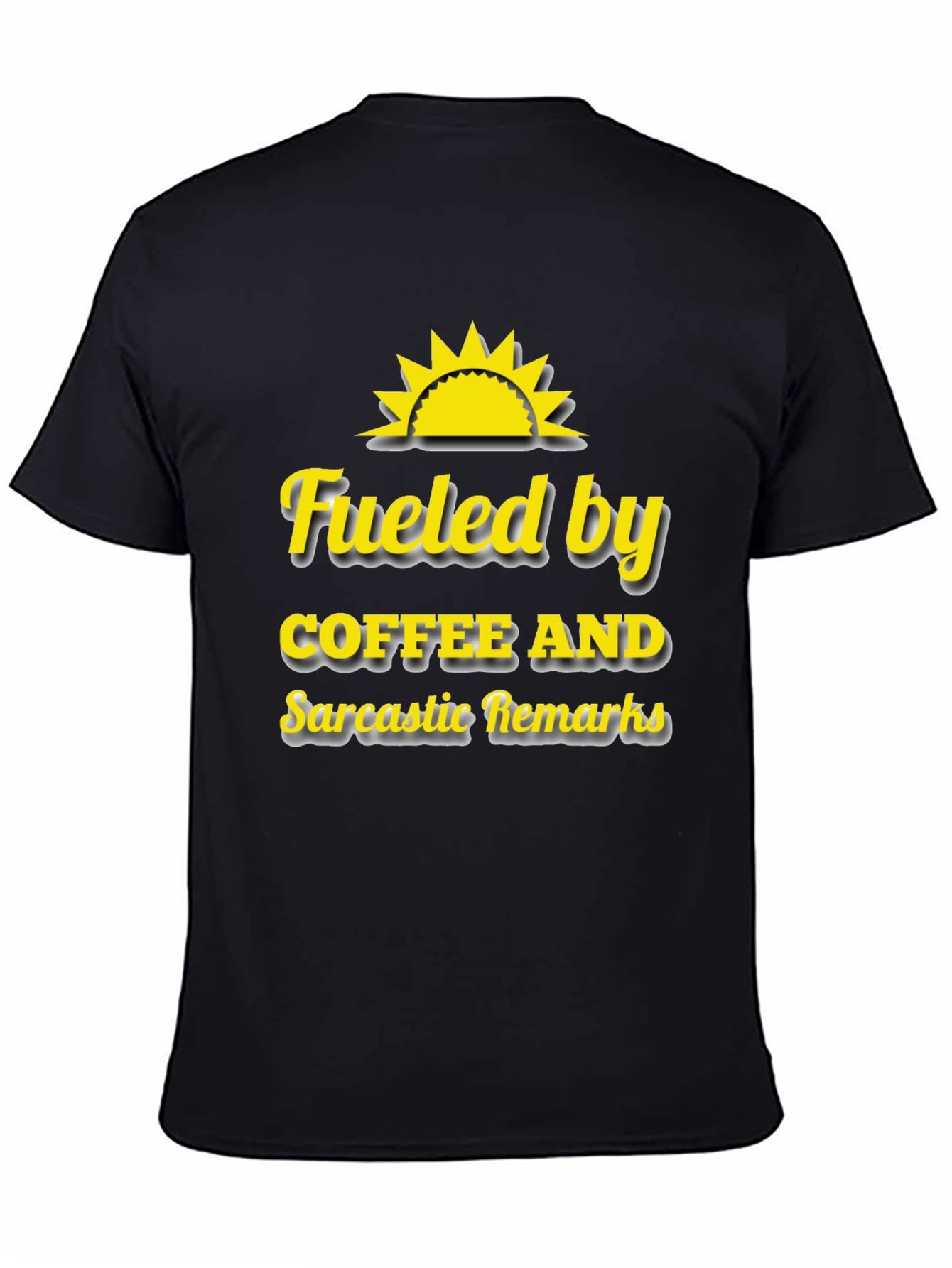 Coffee & Sarcasm T-Shirt - Funny Novelty Tee