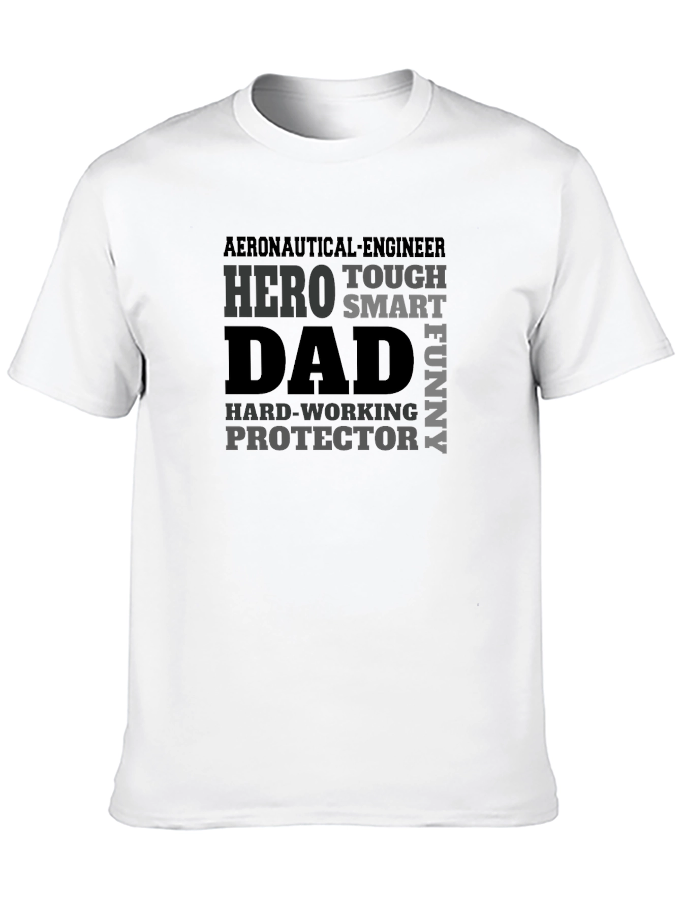 Aeronautical Engineer Dad Hero T-Shirt